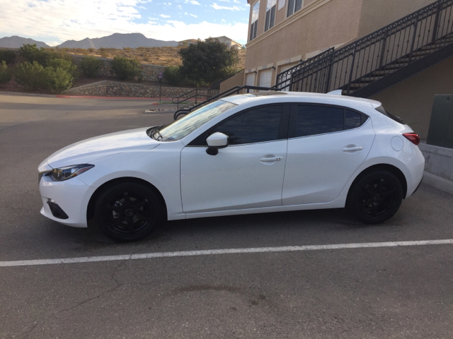photo 3 Mazda Mazda3 custom wheels 17x9.0, ET +45, tire size 235/45 R17. x ET