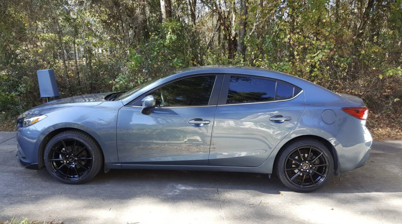 photo 2 Mazda Mazda3 custom wheels 18x, ET , tire size 215/45 R18. x ET