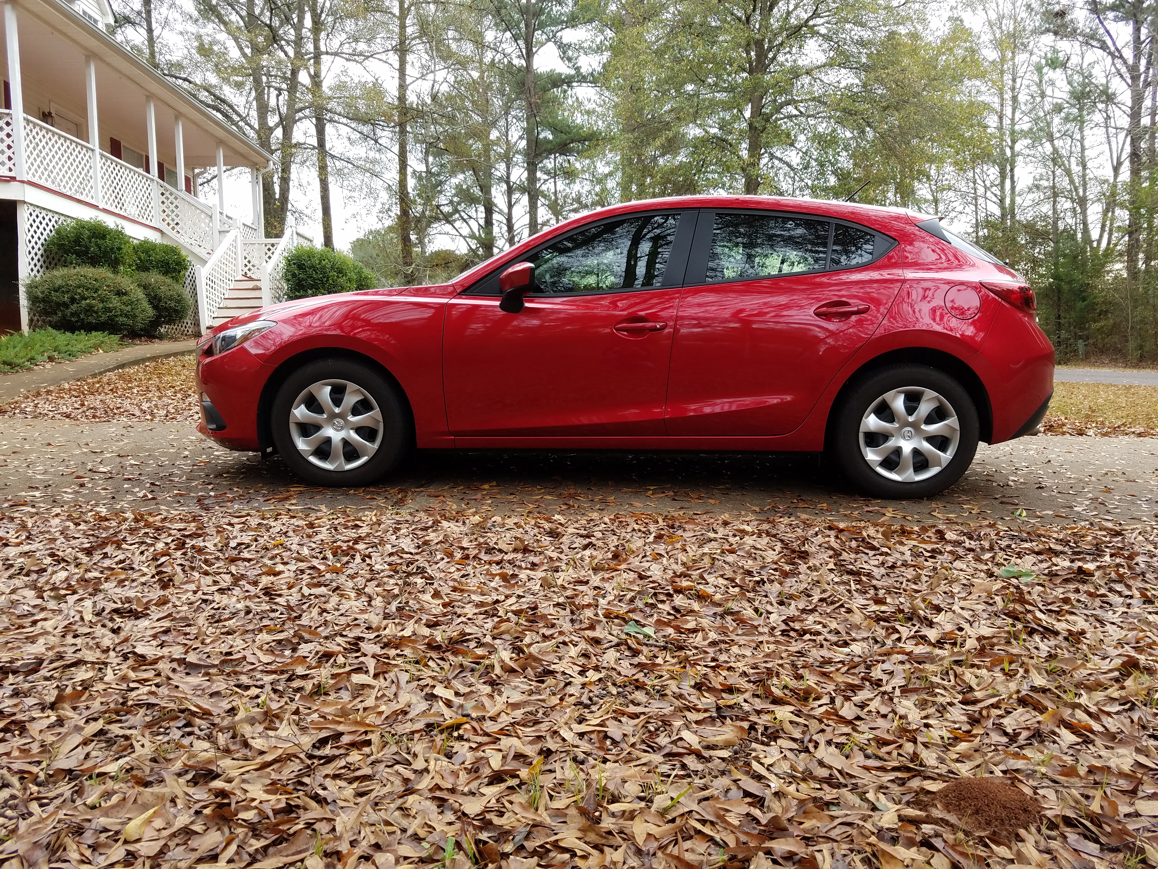 photo 1 Mazda Mazda3 custom wheels 18x8.0, ET +45, tire size 225/45 R18. x ET
