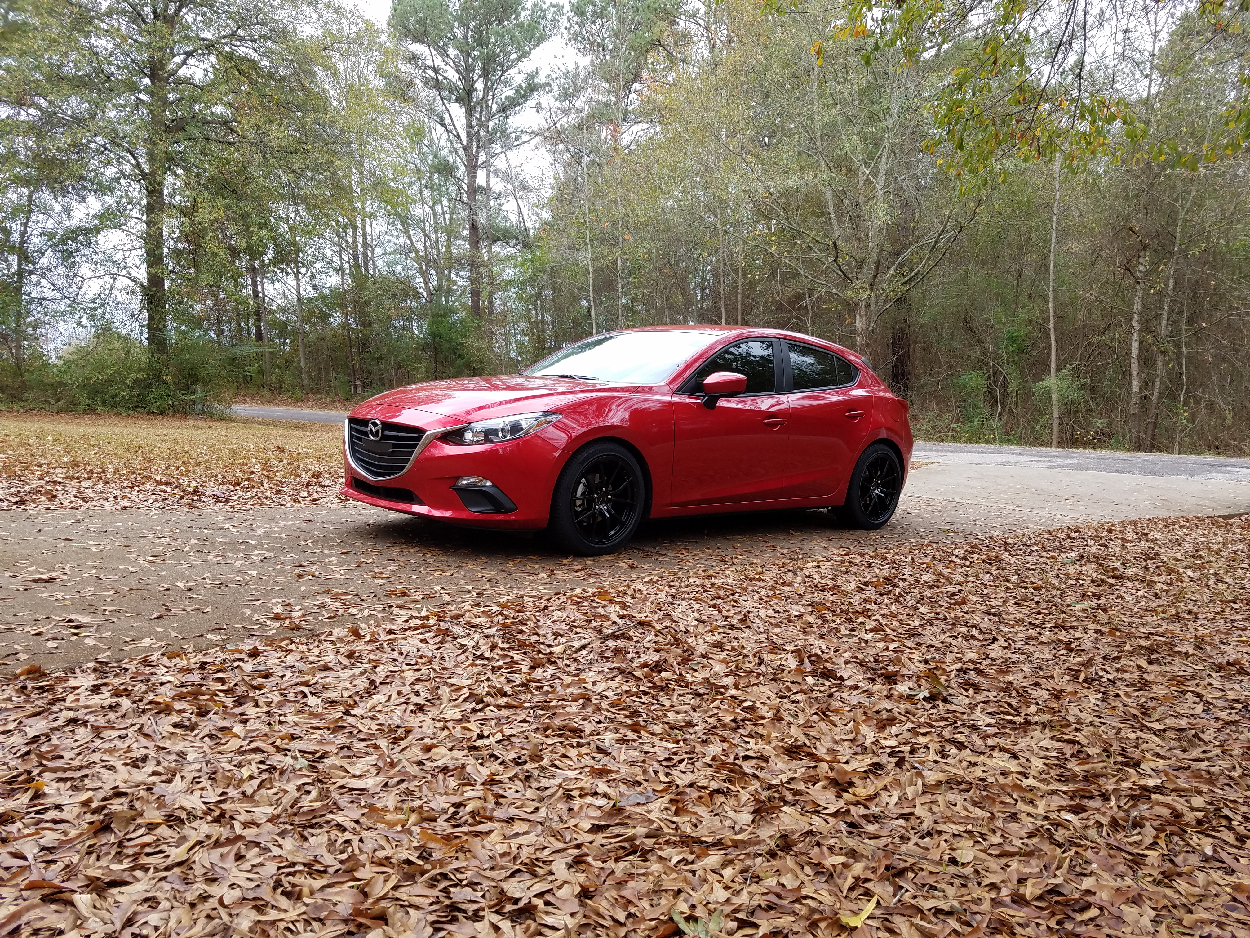 photo 2 Mazda Mazda3 custom wheels 18x8.0, ET +45, tire size 225/45 R18. x ET