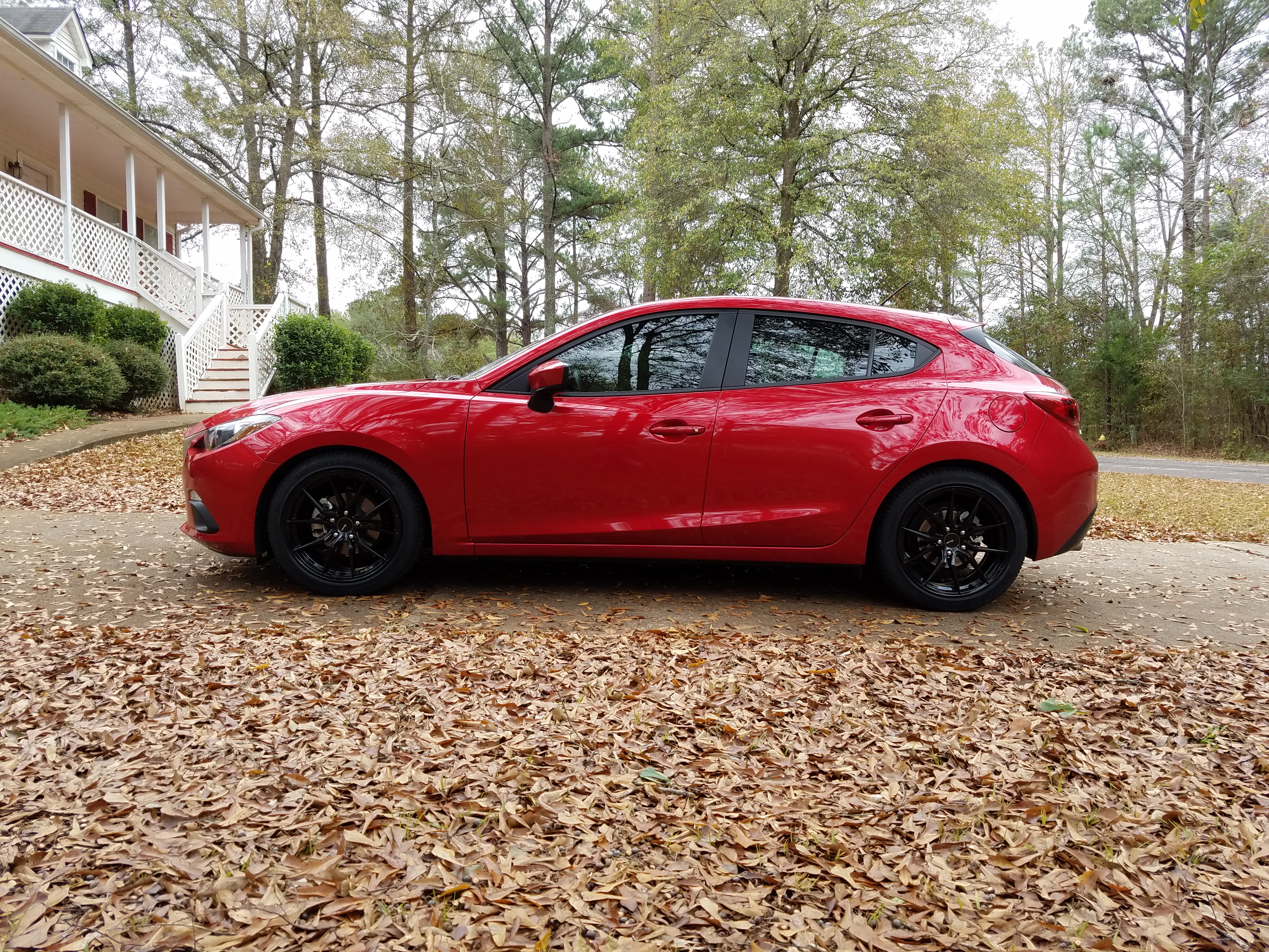 photo 4 Mazda Mazda3 custom wheels 17x, ET , tire size 225/50 R17. x ET