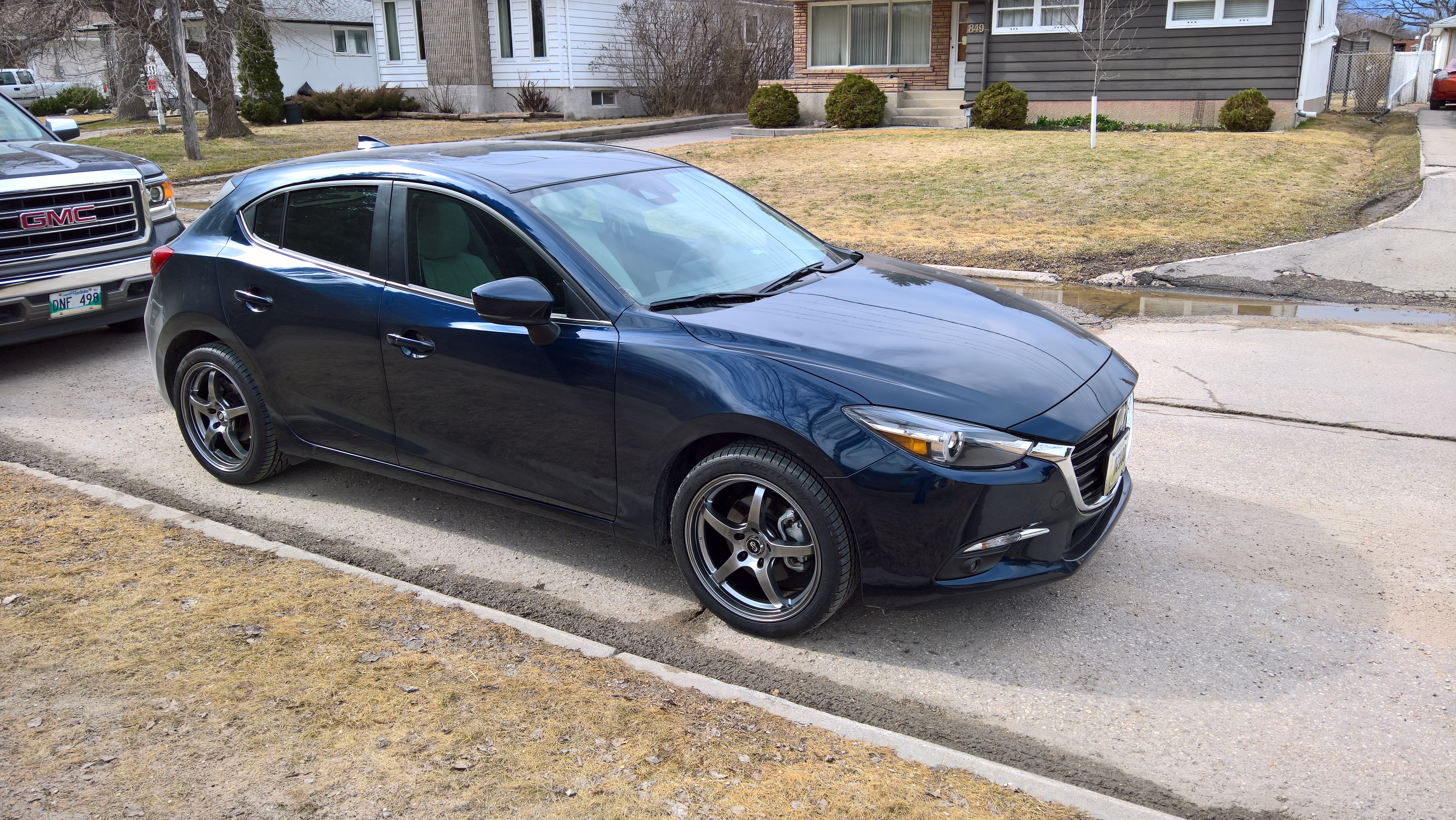 photo 2 Mazda Mazda3 custom wheels   18x8.0, ET , tire size 235/40 R18. x ET 