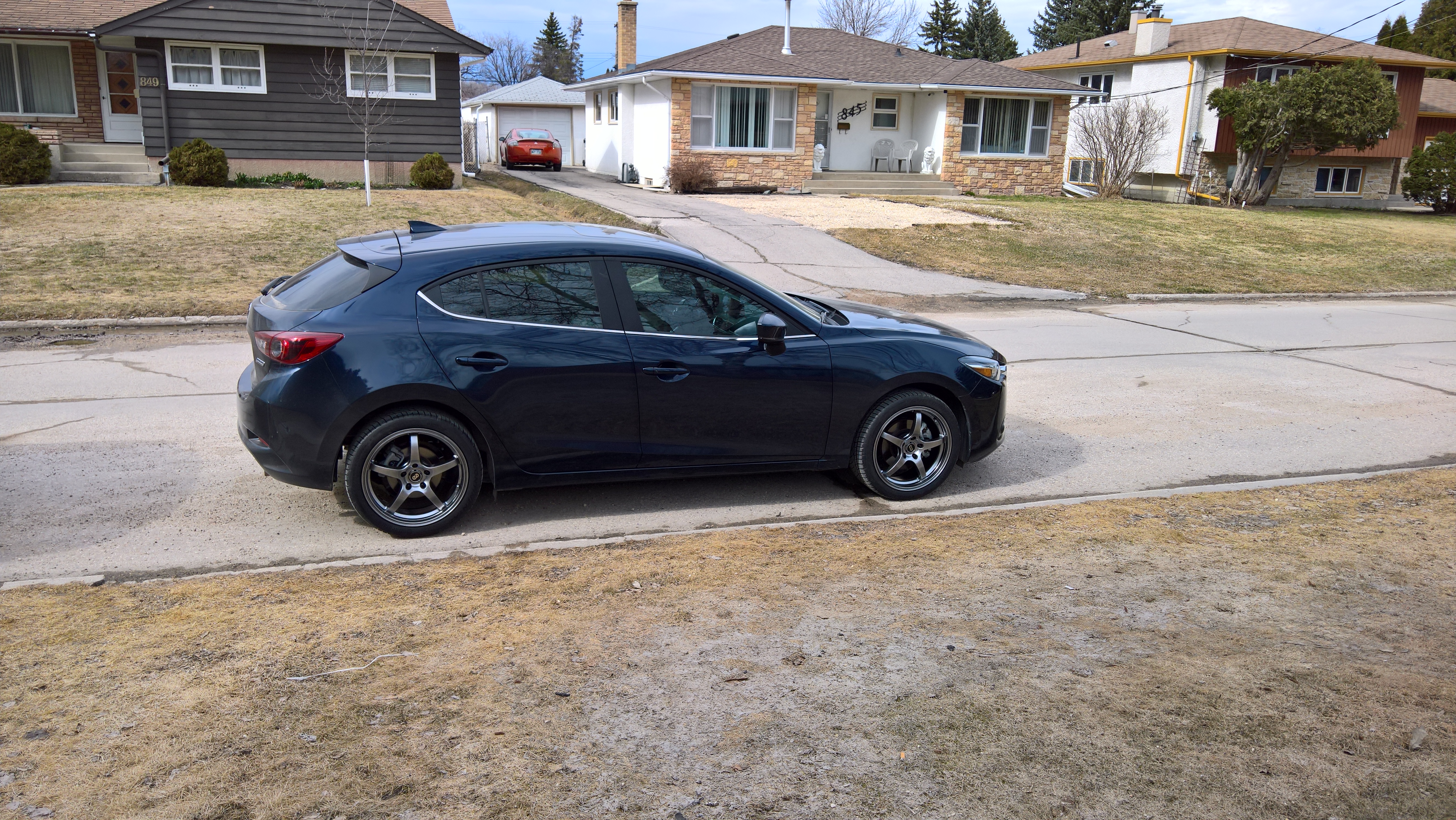 photo 3 Mazda Mazda3 custom wheels   18x8.0, ET , tire size 235/40 R18. x ET 