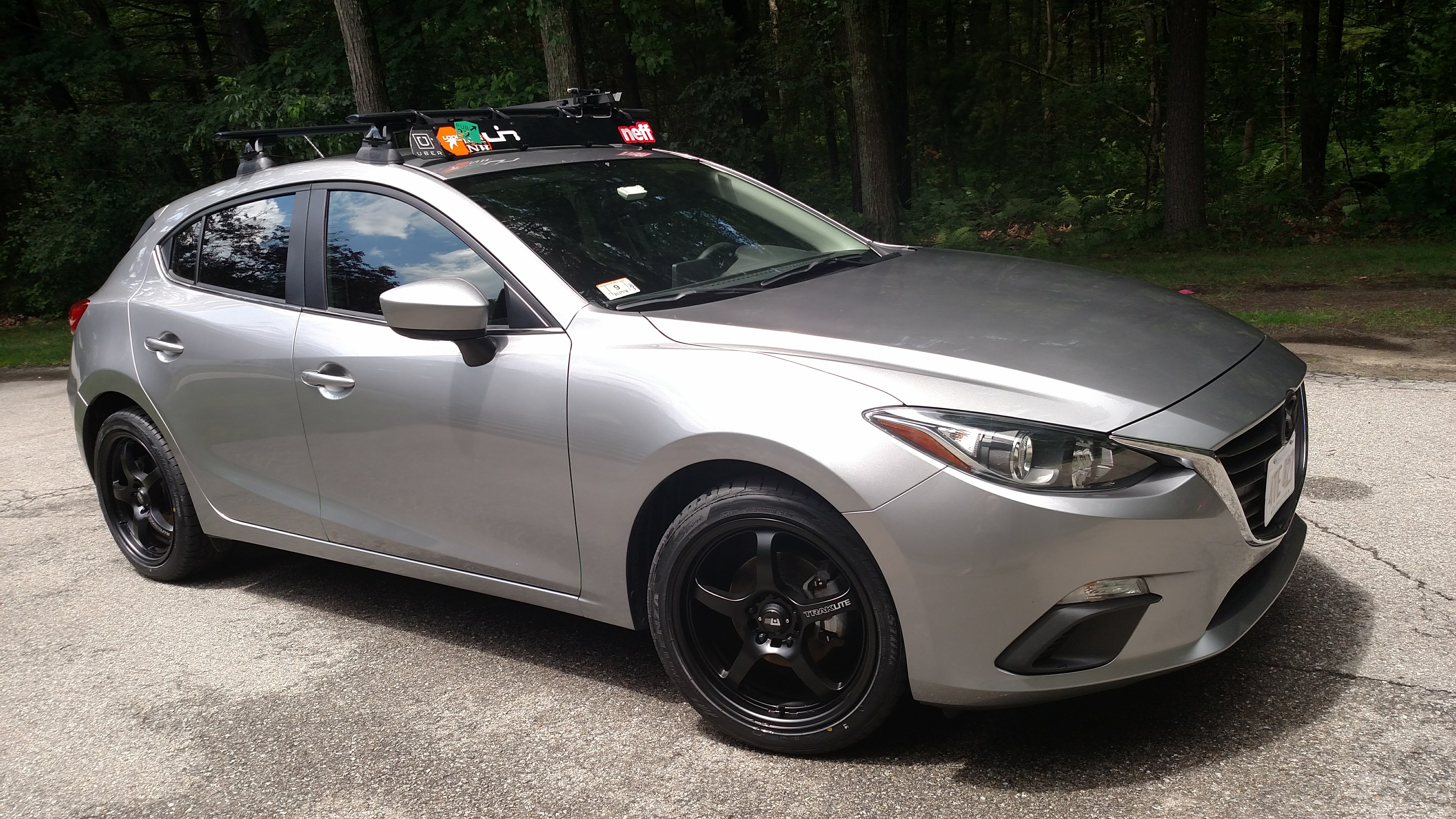 photo 1 Mazda Mazda3 custom wheels 18x8.0, ET , tire size 215/45 R18. x ET