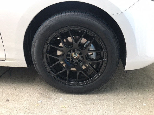 photo 1 Mazda Mazda3 custom wheels   17x7.0, ET +35, tire size 215/55 R17. x ET 