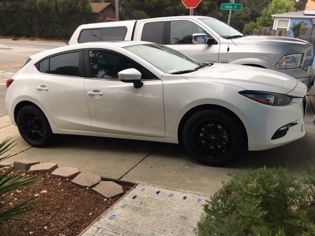 photo 4 Mazda Mazda3 custom wheels   17x7.0, ET +35, tire size 215/55 R17. x ET 