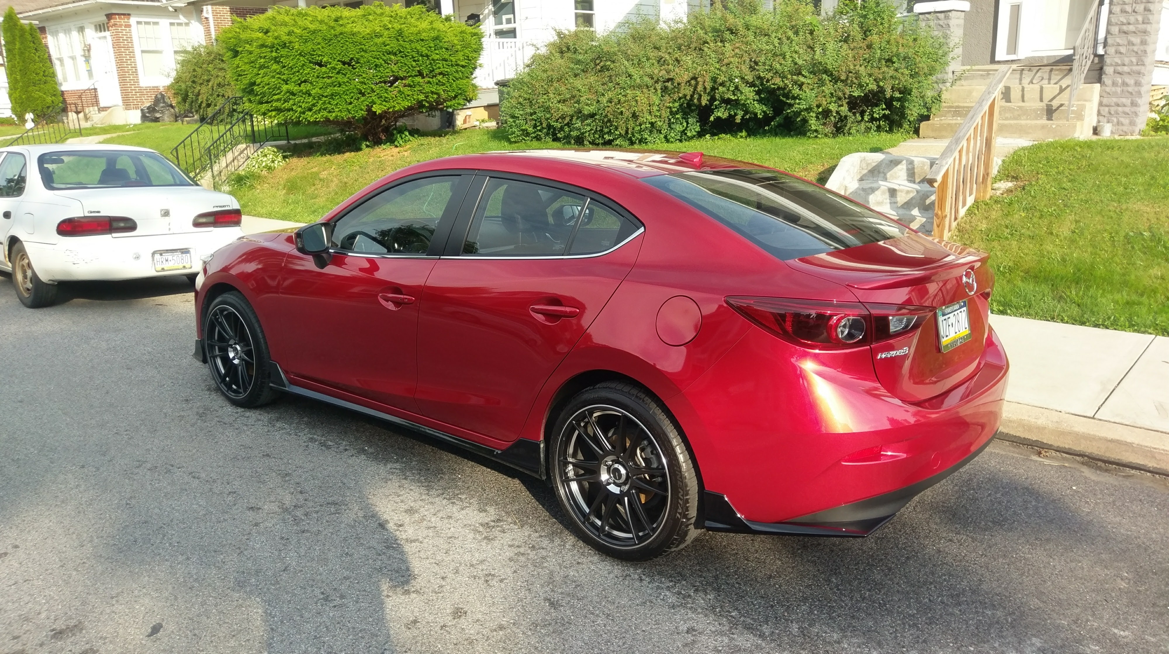 photo 3 Mazda Mazda3 custom wheels DST Optimo 19x8.5, ET +38, tire size 225/40 R19. x ET