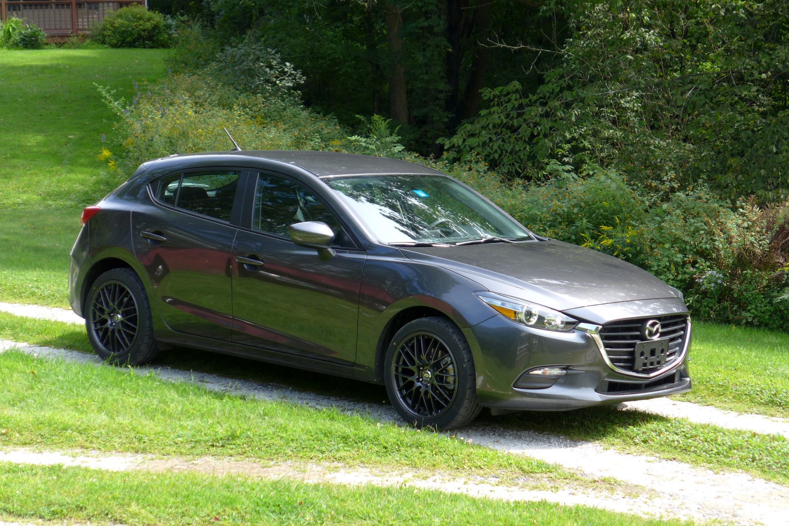 photo 4 Mazda Mazda3 custom wheels   18x7.5, ET +45, tire size 215/45 R18. x ET 