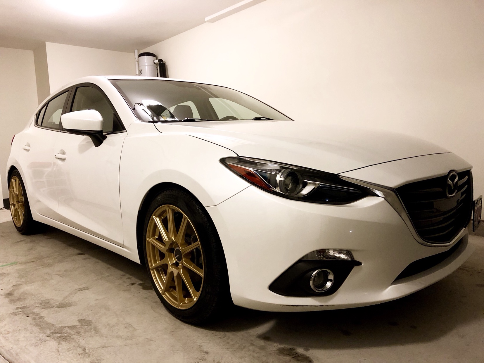 photo 1 Mazda Mazda3 custom wheels 18x8.5, ET +50, tire size X R18. x ET