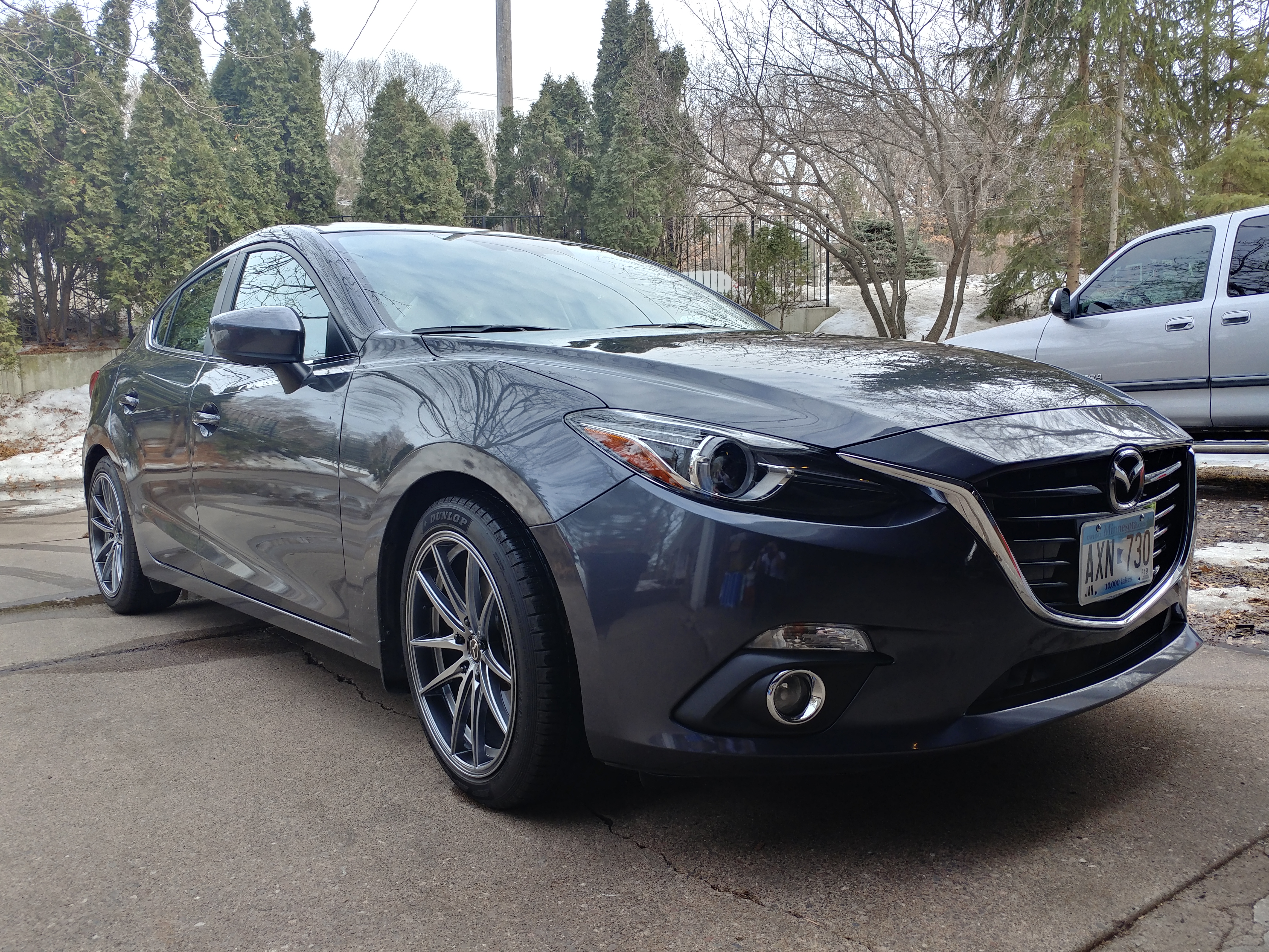 photo 1 Mazda Mazda3 custom wheels 18x8.0, ET +45, tire size X R18. x ET