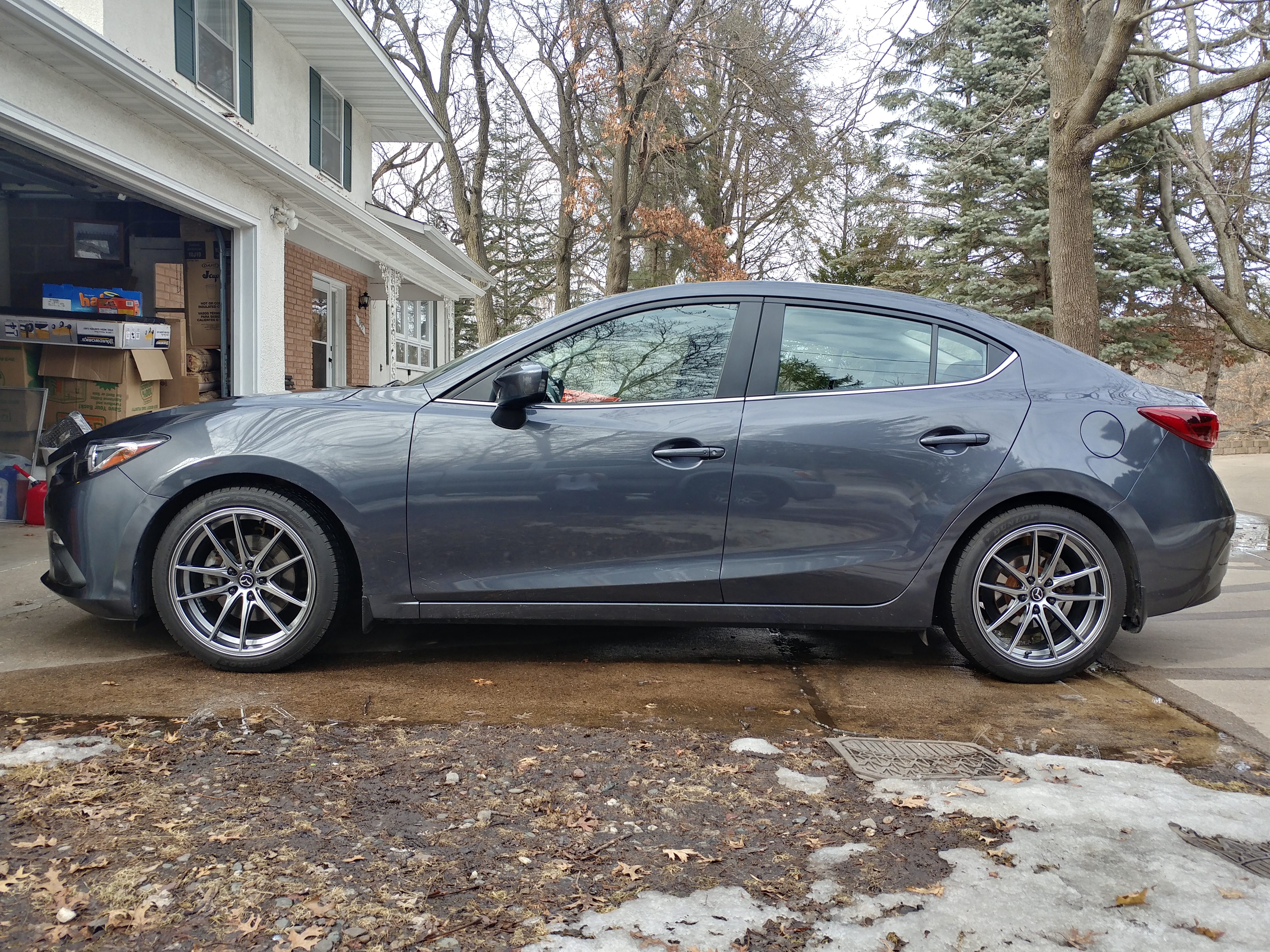 photo 2 Mazda Mazda3 custom wheels 18x8.0, ET +45, tire size X R18. x ET