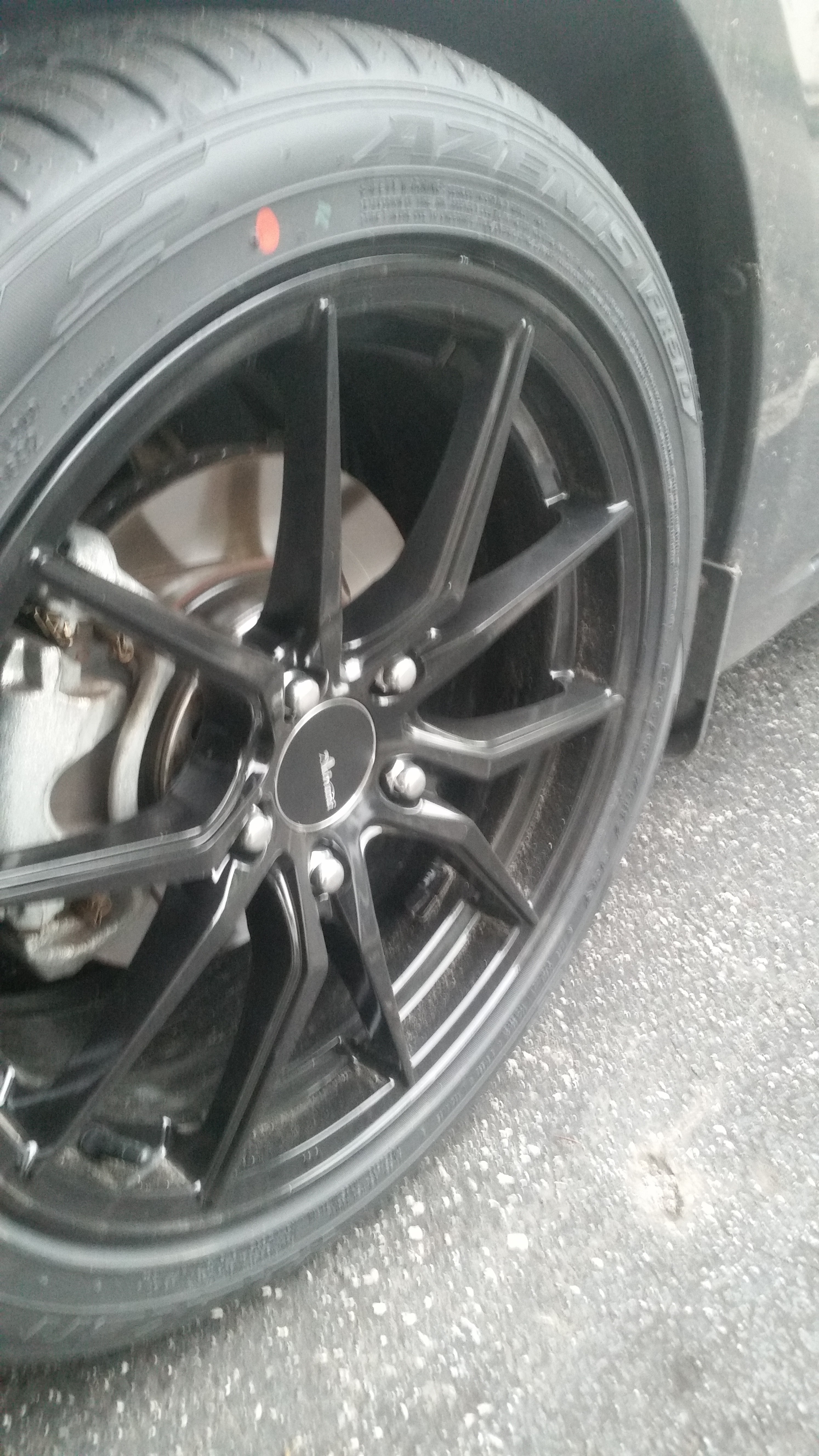 photo 1 Mazda Mazda3 custom wheels advanti hy hybrids 17x7.5, ET , tire size 225/45 R17. x ET 