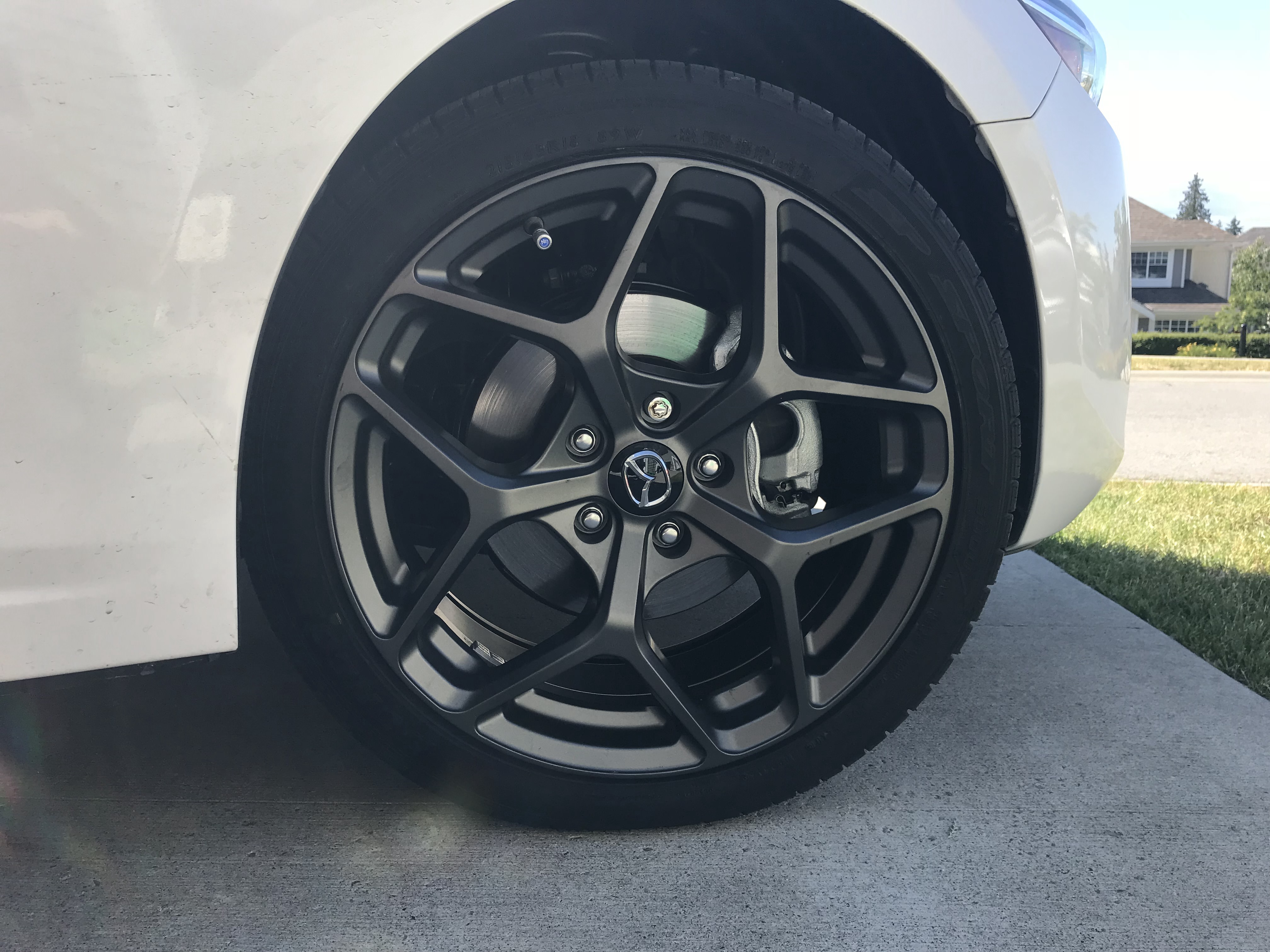 photo 3 Mazda Mazda3 custom wheels Mazda MO2 18x8.0, ET +45, tire size X R18. x ET 