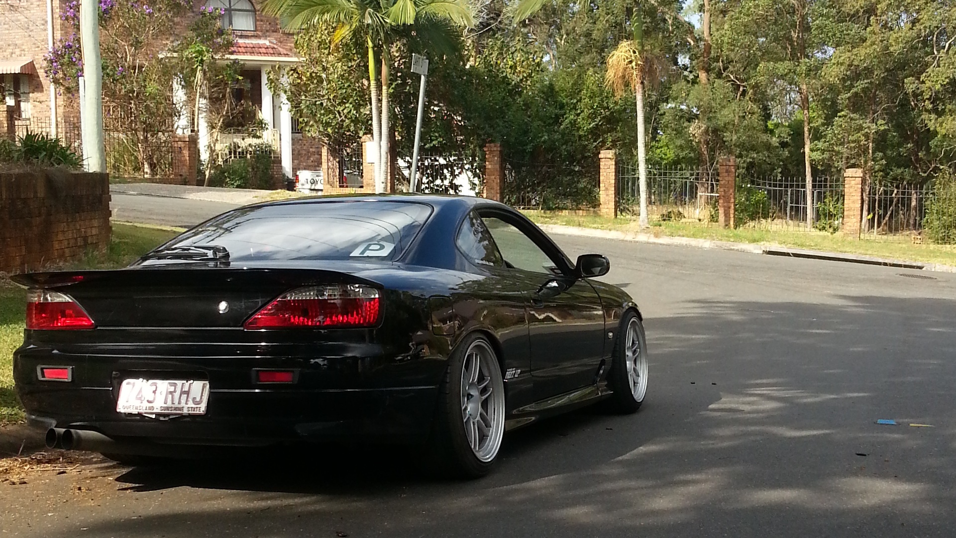 photo 2 Nissan S15 custom wheels Enkei RPF1 18x9.5, ET +15, tire size 225/40 R18. x ET 