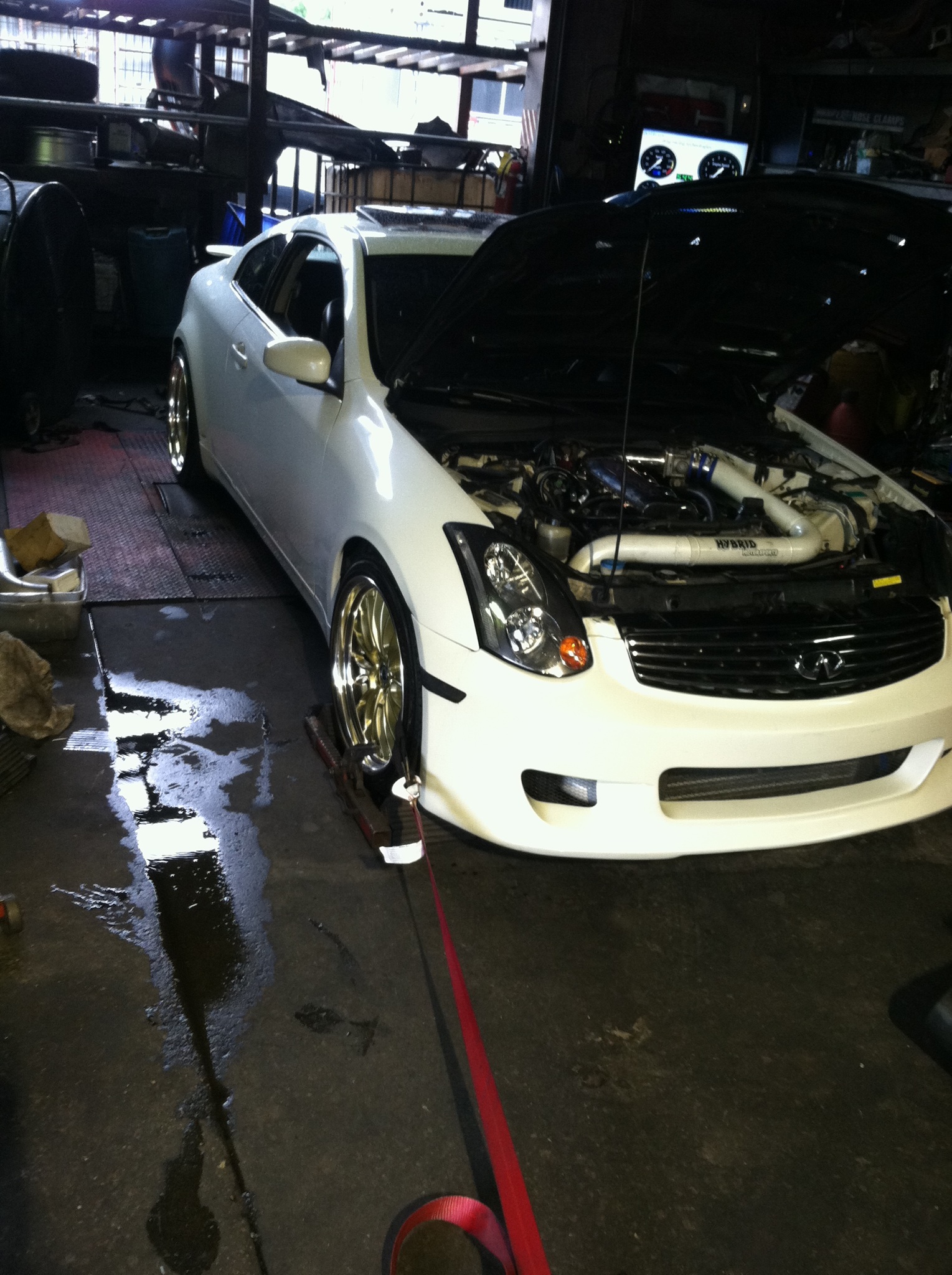 photo 8 Infiniti G35 custom wheels work schwert 20x9.5, ET +10, tire size 245/35 R20. 20x10.5 ET+10 275/30 R20