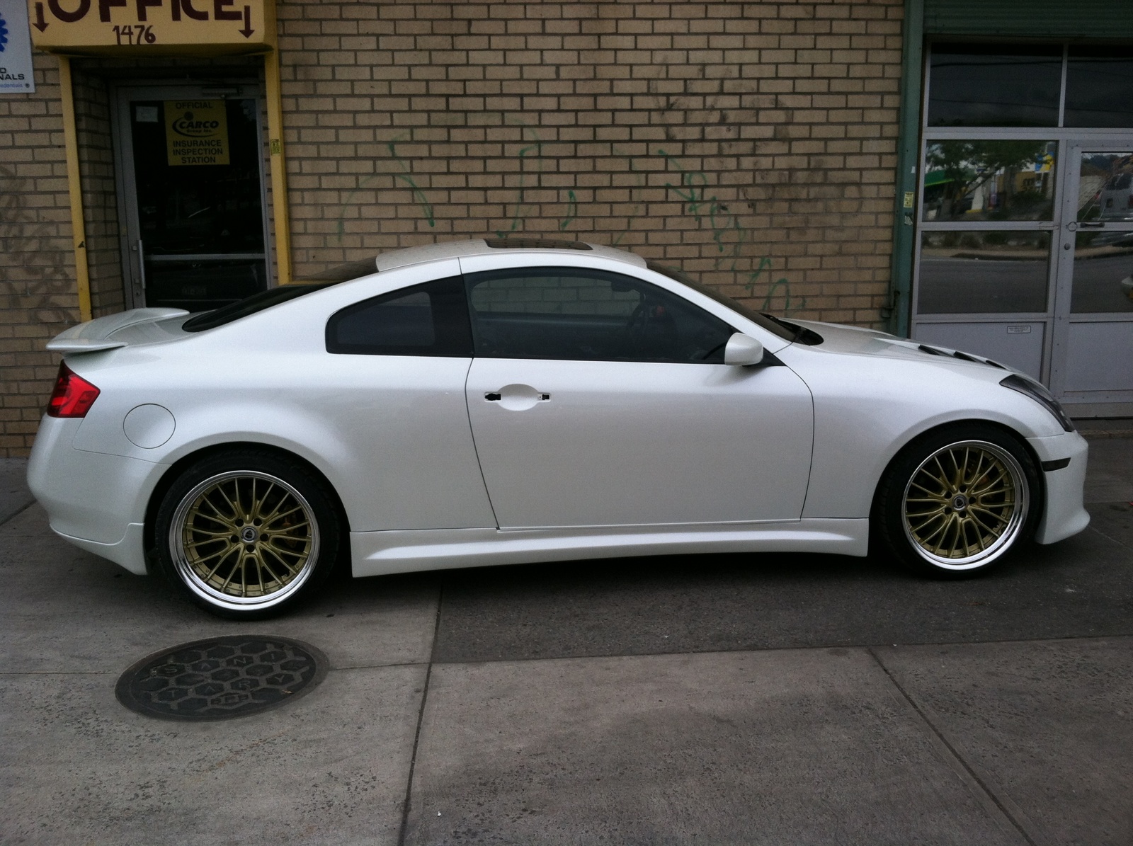 photo 10 Infiniti G35 custom wheels work schwert 20x9.5, ET +10, tire size 245/35 R20. 20x10.5 ET+10 275/30 R20