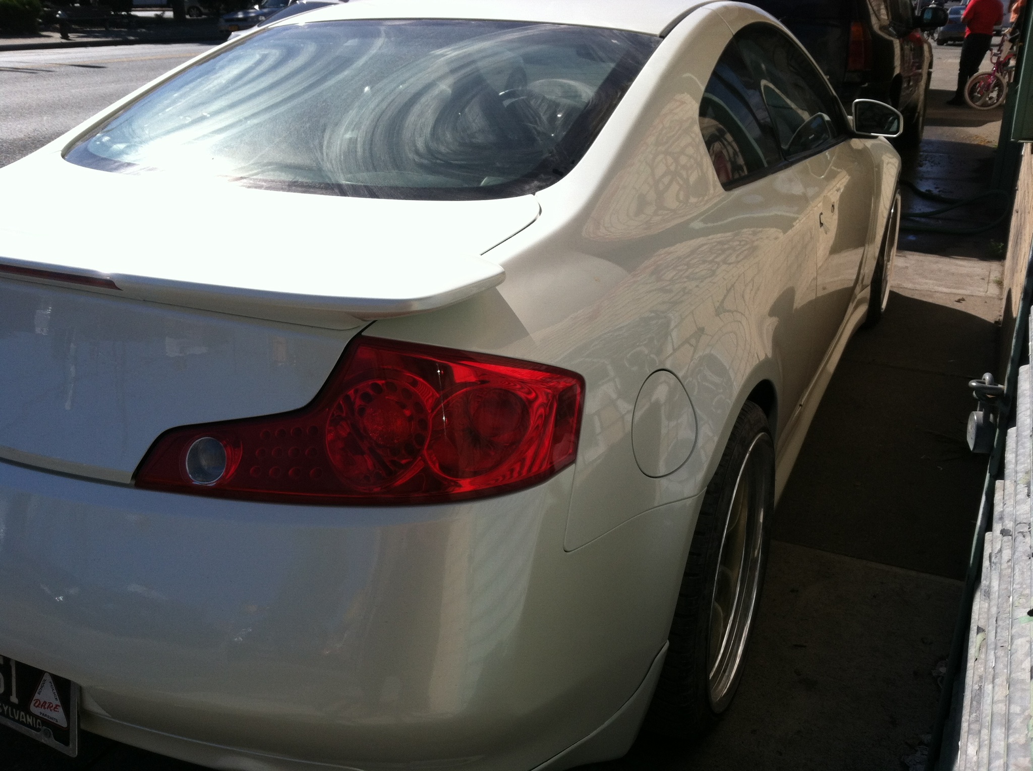 photo 12 Infiniti G35 custom wheels work schwert 20x9.5, ET +10, tire size 245/35 R20. 20x10.5 ET+10 275/30 R20