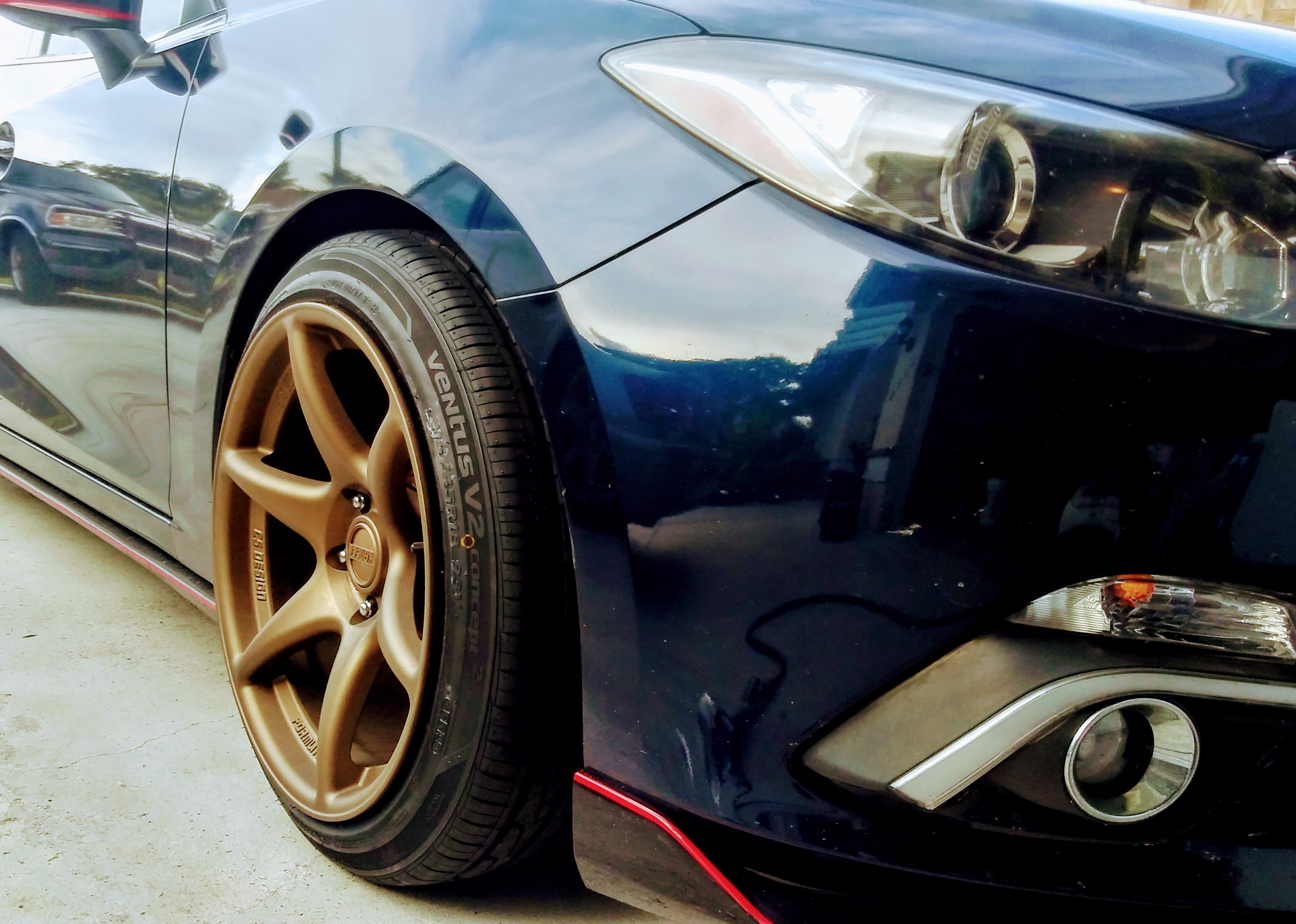 photo 2 Mazda Mazda3 custom wheels   18x9.5, ET +22, tire size 215/45 R18. x ET 
