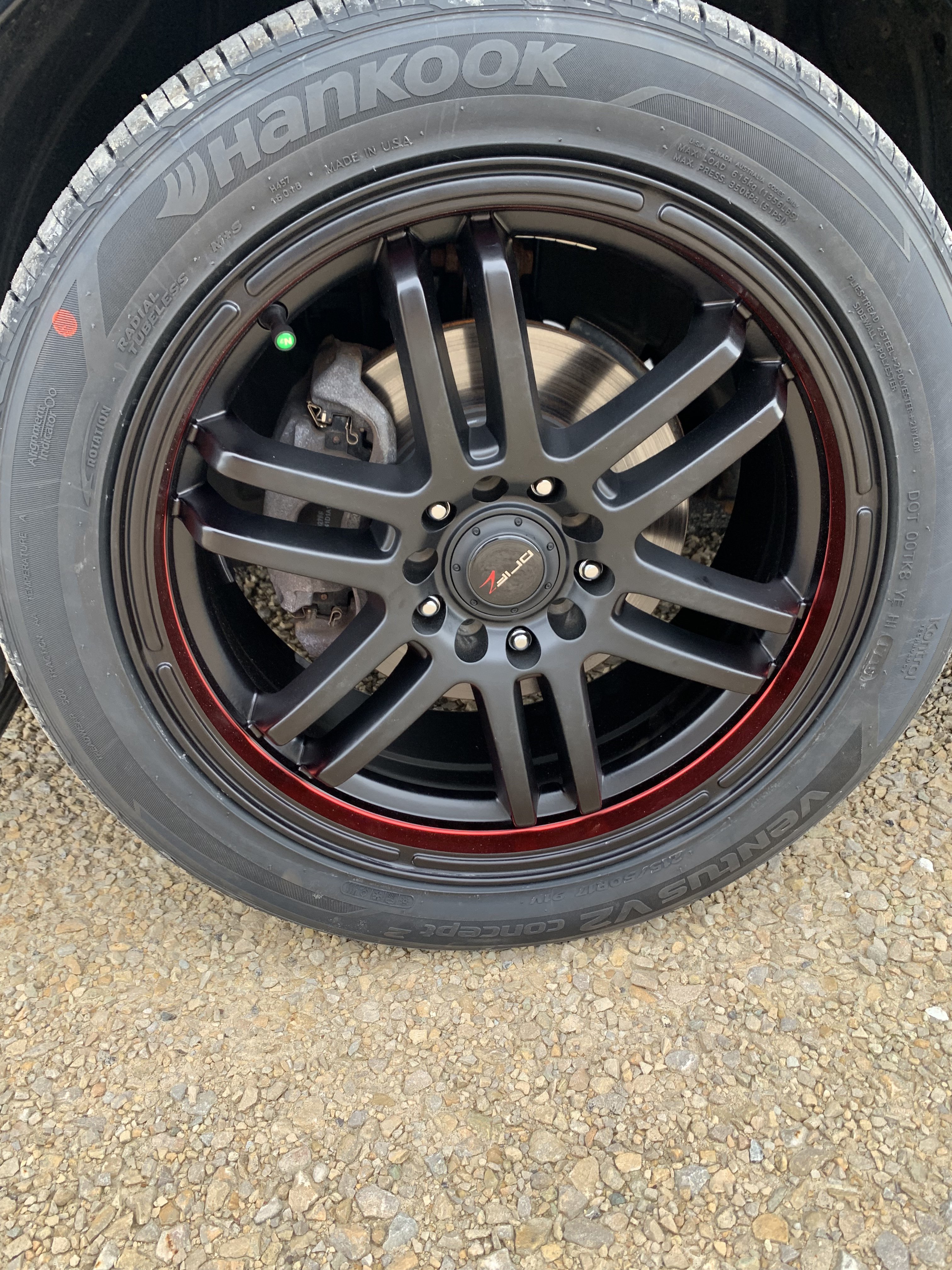 photo 2 Mazda Mazda3 custom wheels   17x7.5, ET +38, tire size 215/50 R17. x ET 