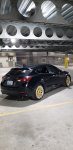 photo 1 Mazda Mazda3 custom wheels 18x8.5, ET +45, tire size 225/45 R18. x ET