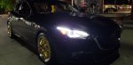 photo 2 Mazda Mazda3 custom wheels 18x8.5, ET +45, tire size 225/45 R18. x ET
