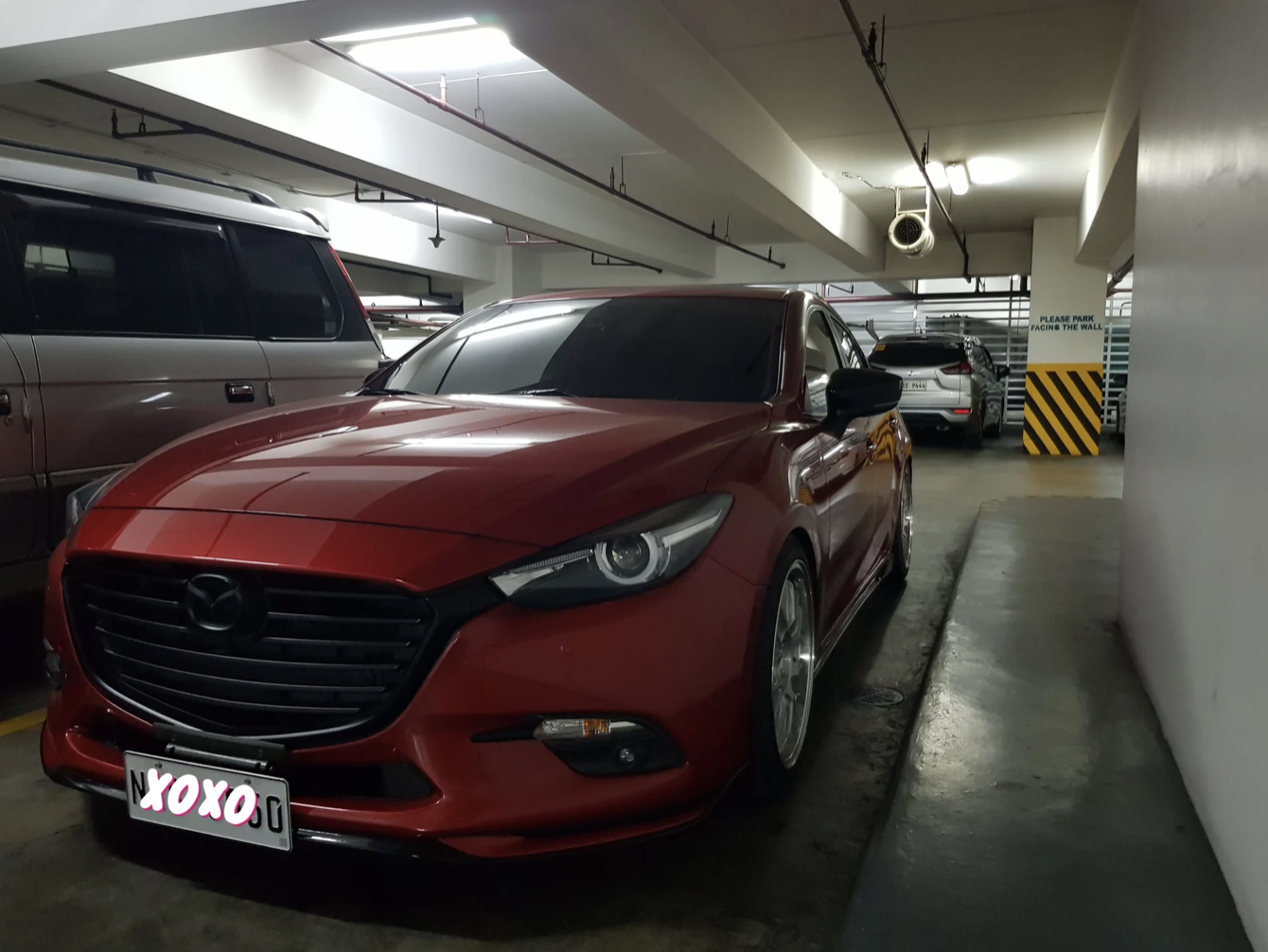 photo 2 Mazda Mazda3 custom wheels   18x8.5, ET +44, tire size 235/40 R18. x ET 