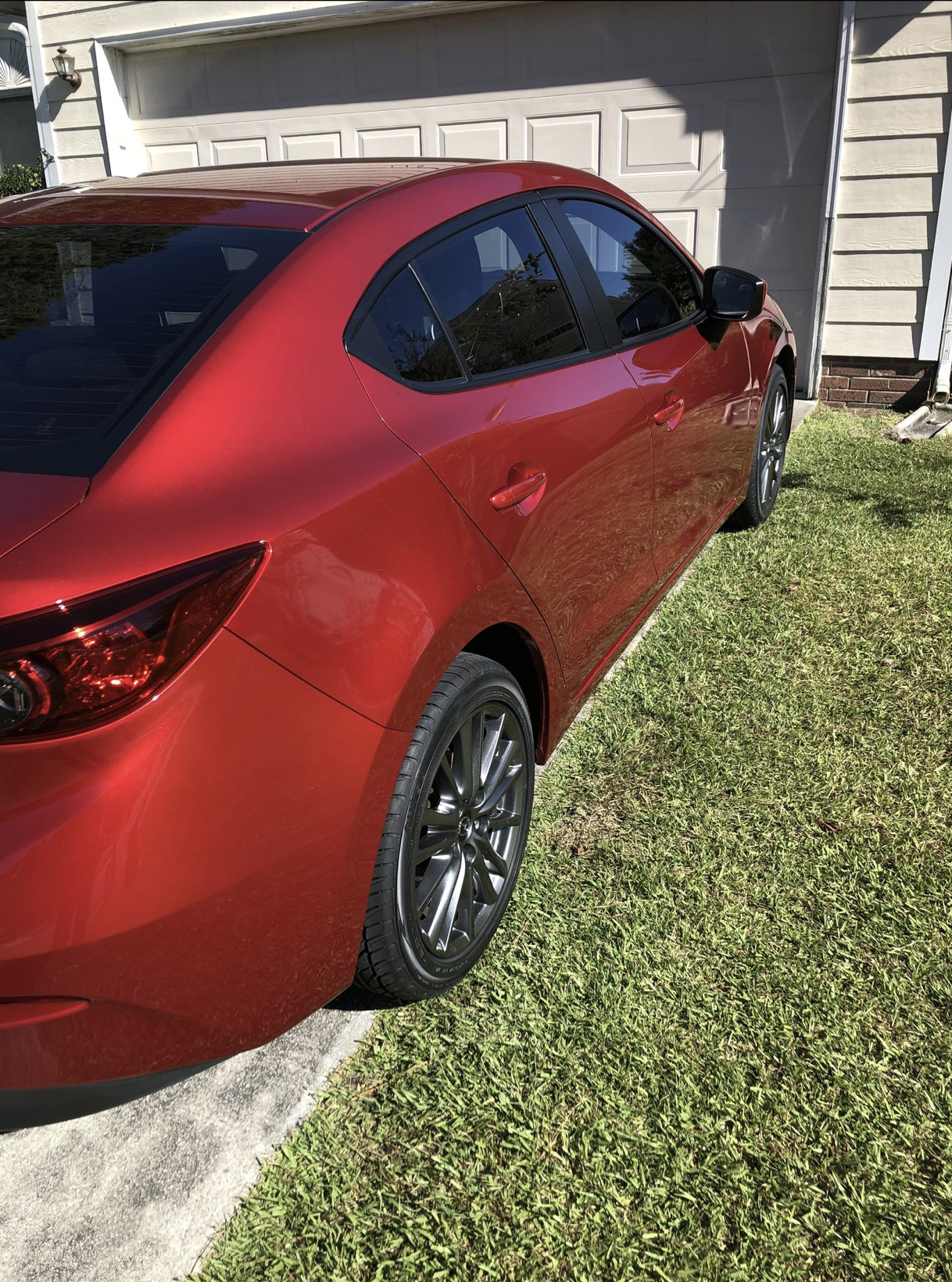 photo 4 Mazda Mazda3 custom wheels 17x7.5, ET +45, tire size 215/50 R17. x ET