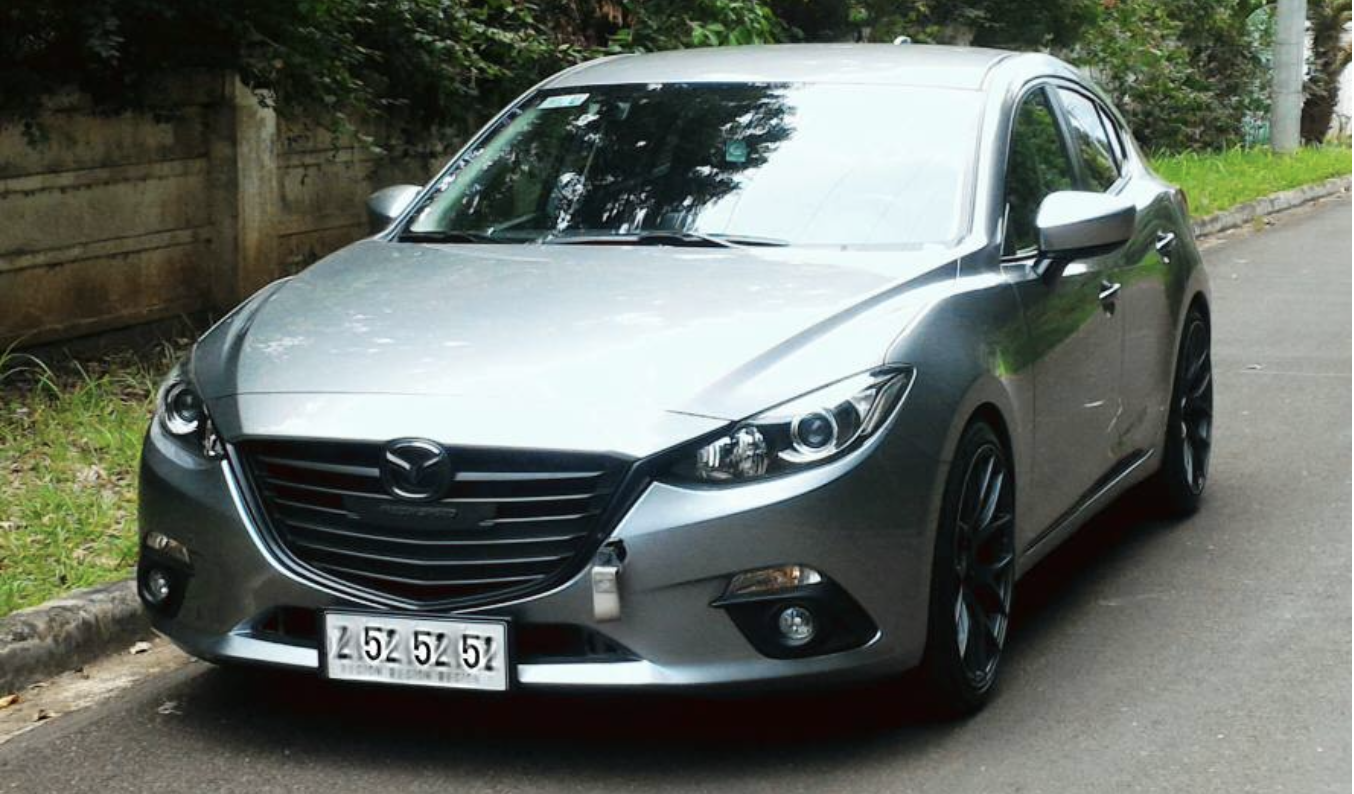 photo 1 Mazda Mazda3 custom wheels   19x8.5, ET +45, tire size 225/40 R19. x ET 