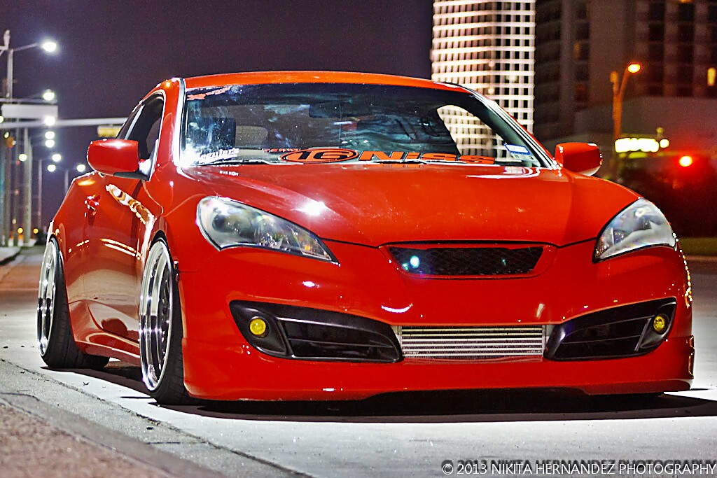 photo 1 Hyundai Genesis Coupe custom wheels issForged  fm10r 19x9.5, ET +10, tire size 235/35 R19. 19x11.0 ET+15 265/30 R19