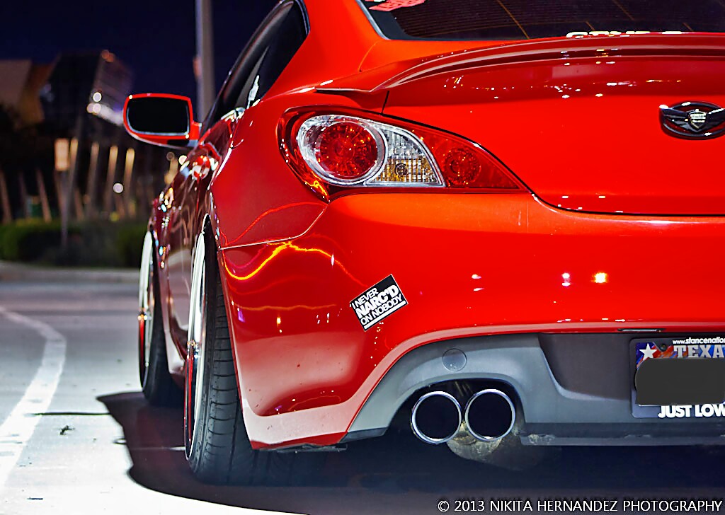 photo 4 Hyundai Genesis Coupe custom wheels issForged  fm10r 19x9.5, ET +10, tire size 235/35 R19. 19x11.0 ET+15 265/30 R19