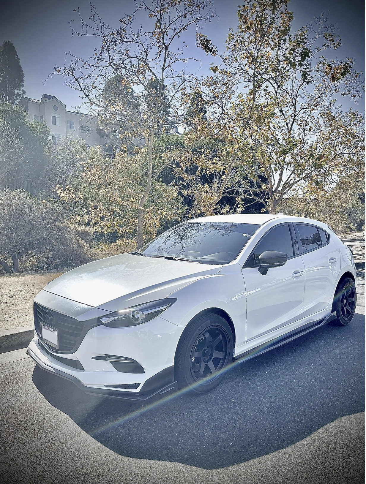 photo 2 Mazda Mazda3 custom wheels   17x9.0, ET +25, tire size 245/45 R17. x ET 