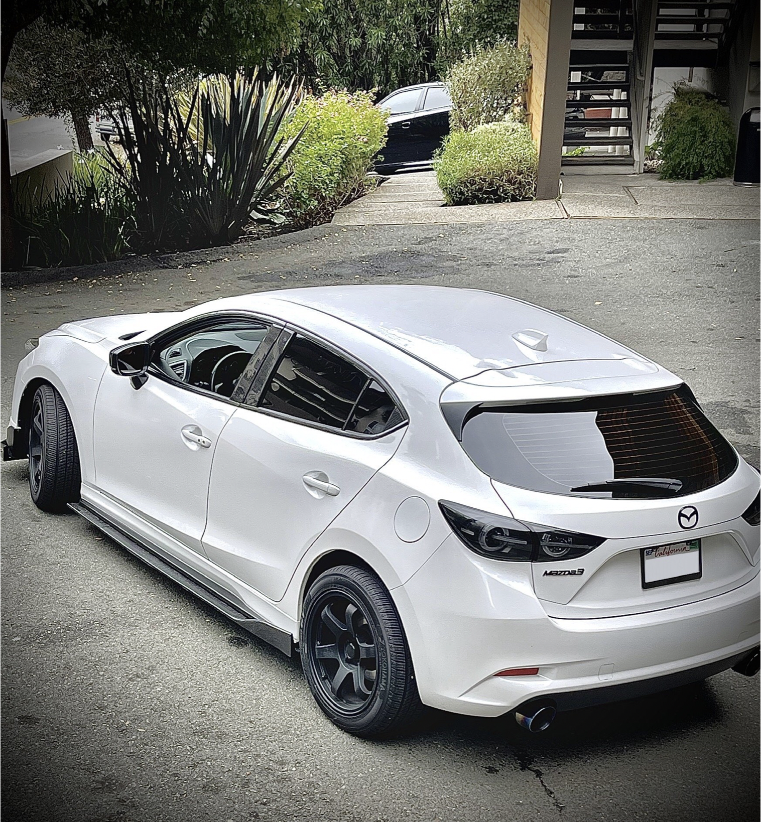 photo 3 Mazda Mazda3 custom wheels   17x9.0, ET +25, tire size 245/45 R17. x ET 