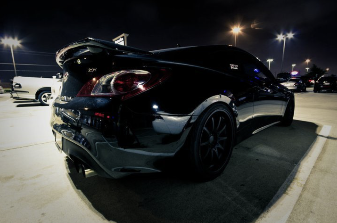 photo 1 Hyundai Genesis Coupe custom wheels   19x9.5, ET +12, tire size X R19. 19x10.5 ET+12 