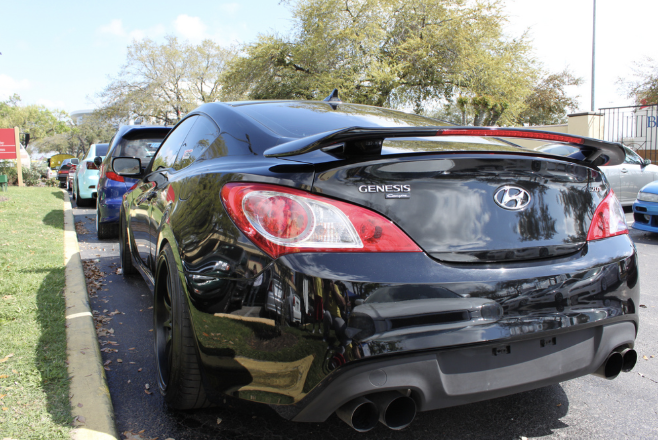 photo 5 Hyundai Genesis Coupe custom wheels   19x9.5, ET +12, tire size X R19. 19x10.5 ET+12 