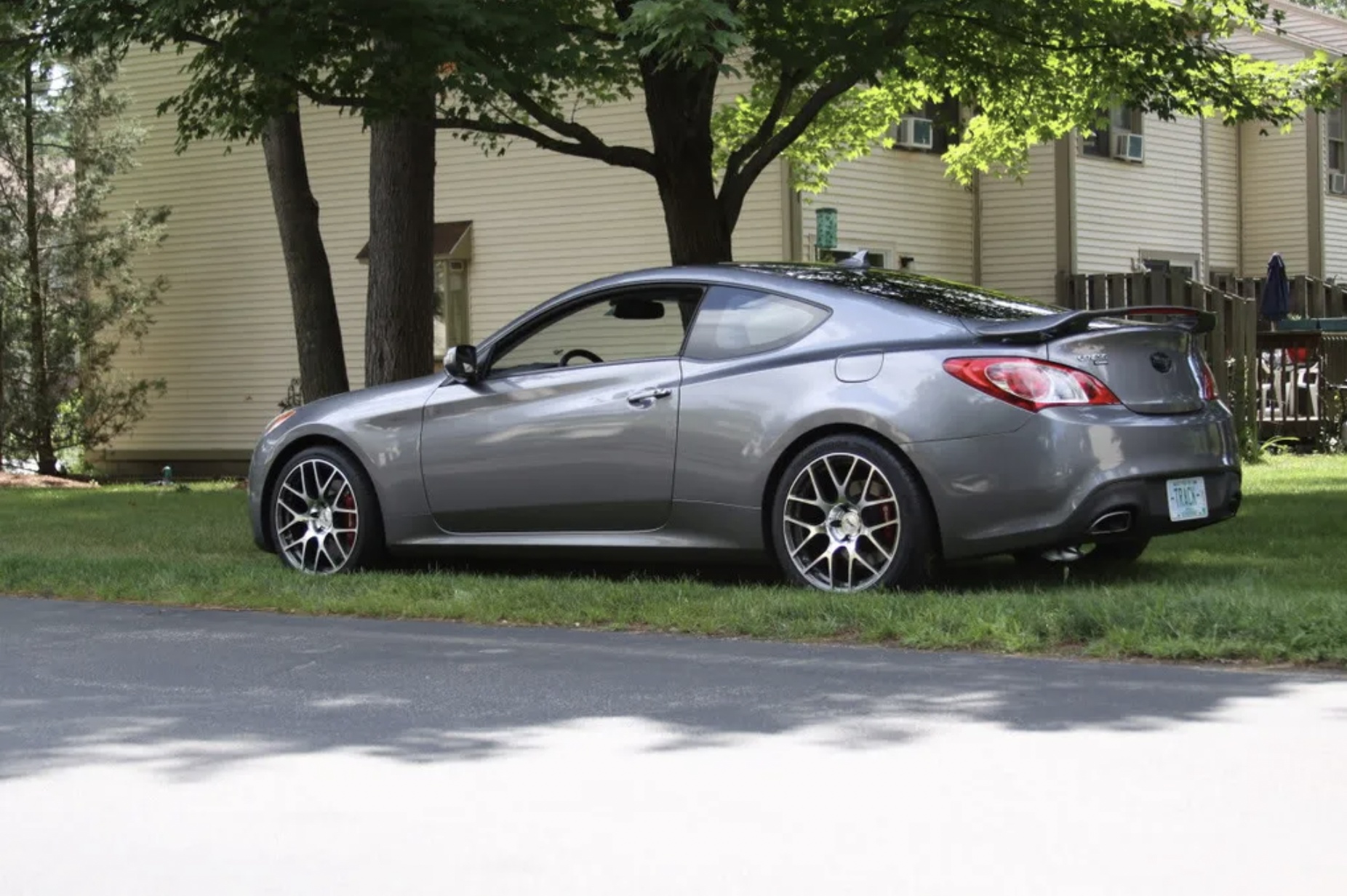 photo 1 Hyundai Genesis Coupe custom wheels   19x8.5, ET +20, tire size 245/35 R19. 19x10.5 ET+27 285/35 R19