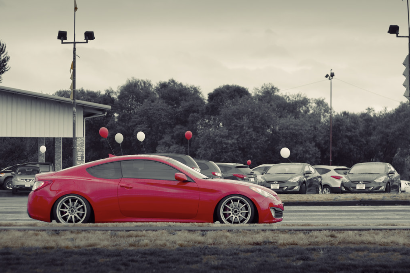 photo 1 Hyundai Genesis Coupe custom wheels   19x9.5, ET +12, tire size 225/40 R19. 19x10.5 ET+12 245/40 R19