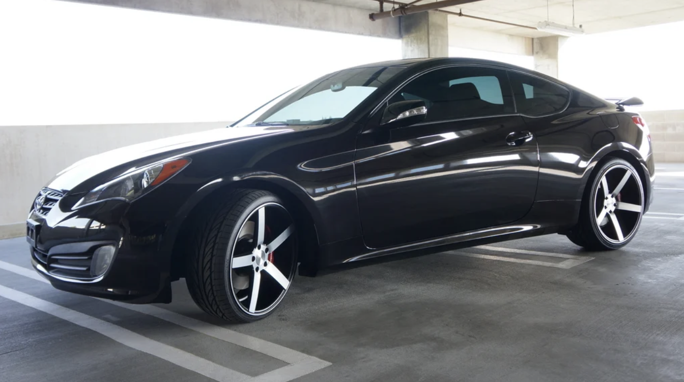 photo 1 Hyundai Genesis Coupe custom wheels   20x9.0, ET , tire size X R20. 20x10.5 ET 