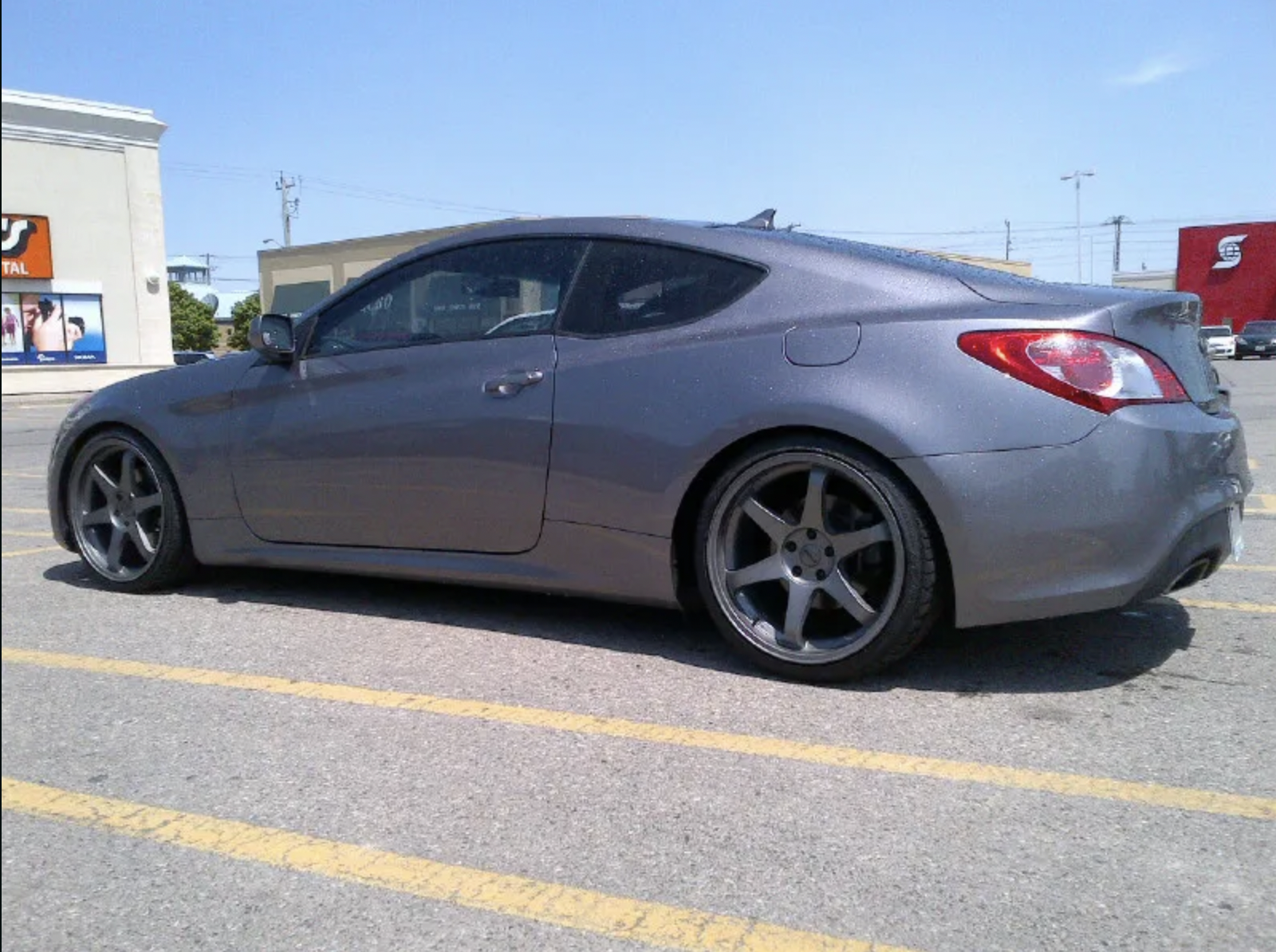 photo 1 Hyundai Genesis Coupe custom wheels   20x8.5, ET +25, tire size 225/35 R20. 20x9.5 ET+25 245/35 R20