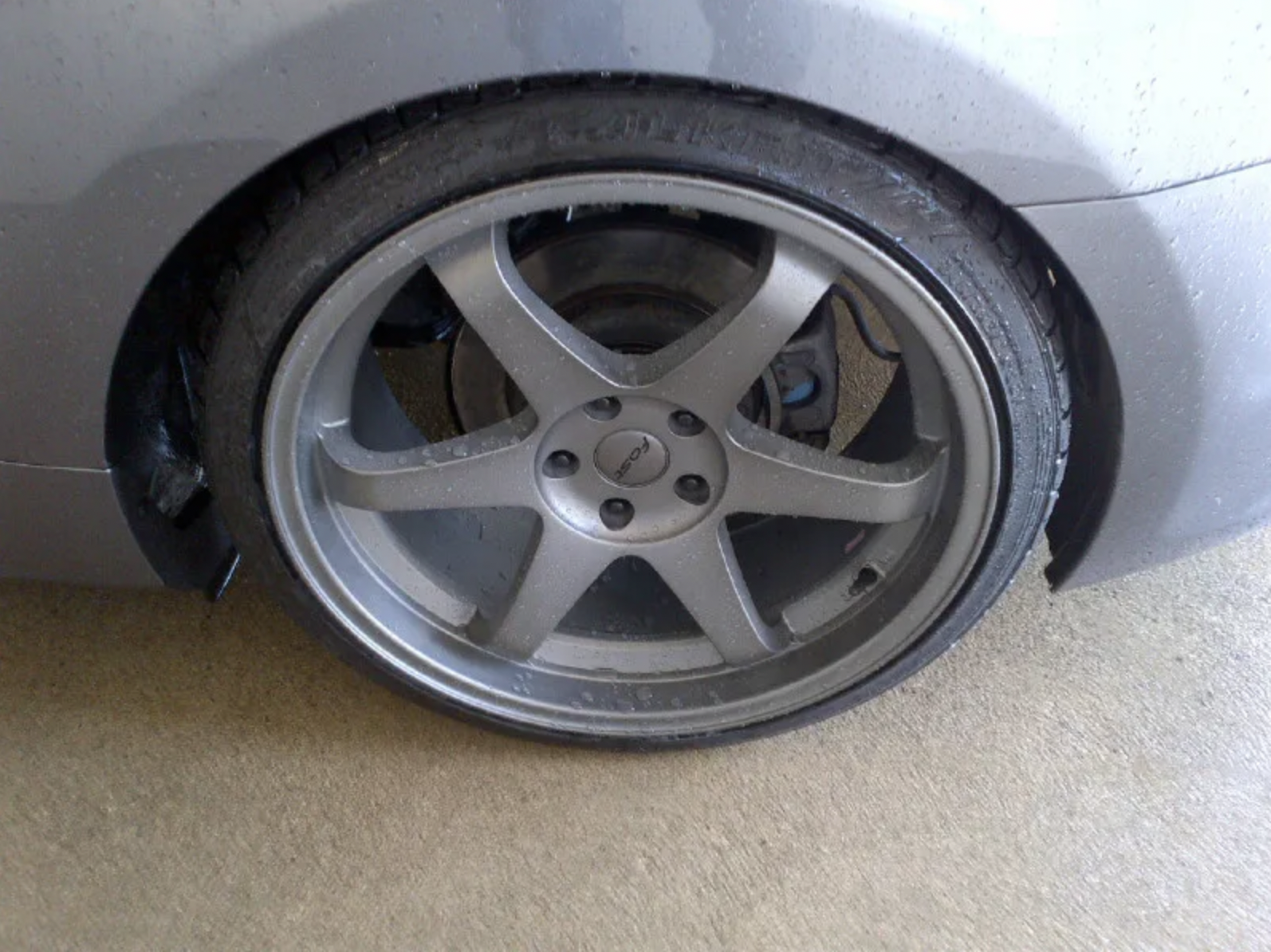 photo 2 Hyundai Genesis Coupe custom wheels   20x8.5, ET +25, tire size 225/35 R20. 20x9.5 ET+25 245/35 R20