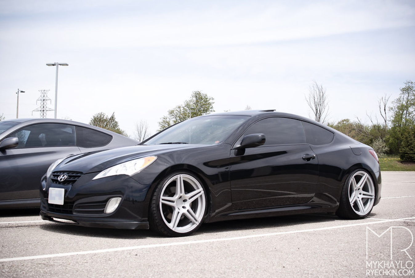 photo 2 Hyundai Genesis Coupe custom wheels   20x9.5, ET +25, tire size X R20. 20x10.5 ET+25 