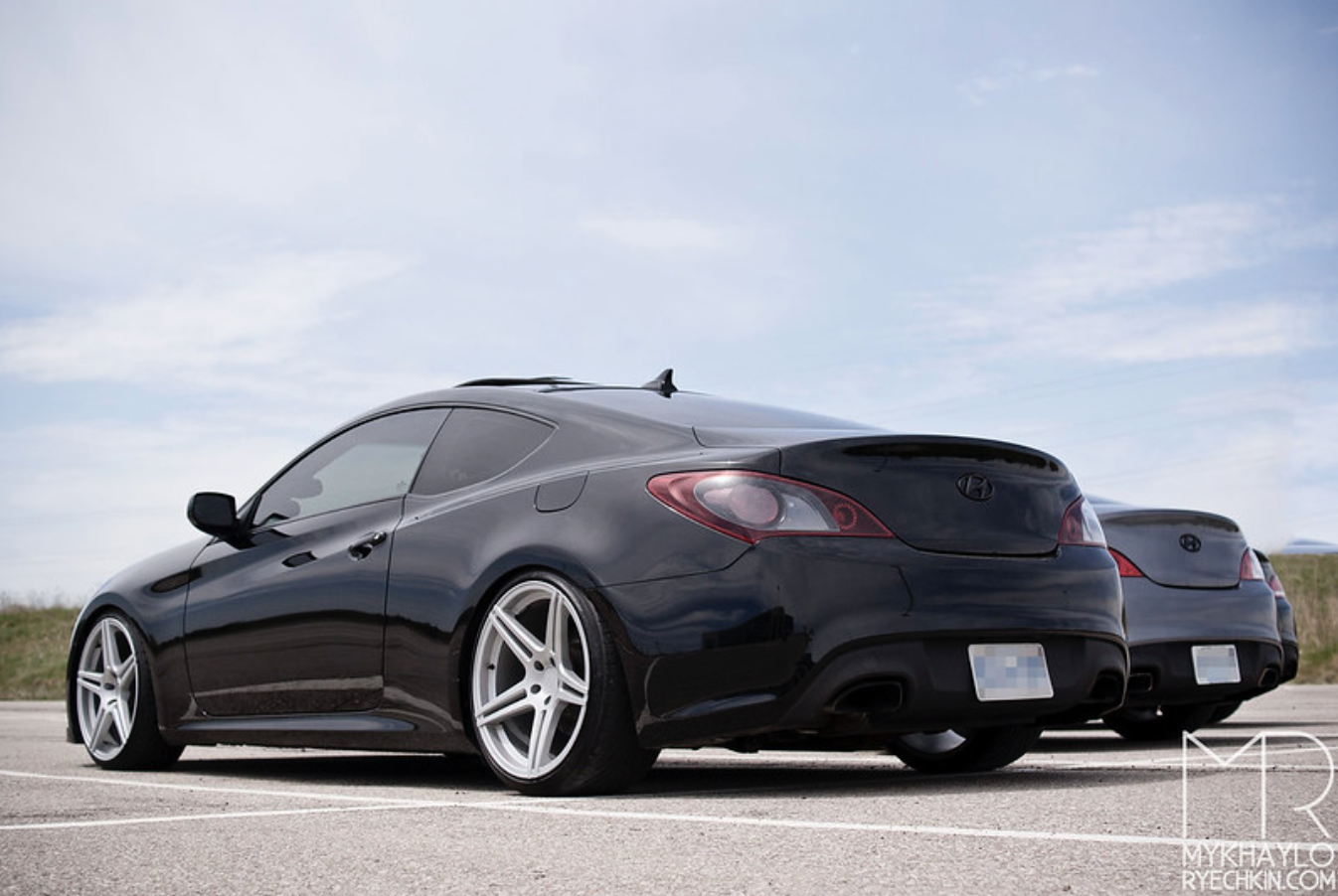 photo 3 Hyundai Genesis Coupe custom wheels   20x9.5, ET +25, tire size X R20. 20x10.5 ET+25 
