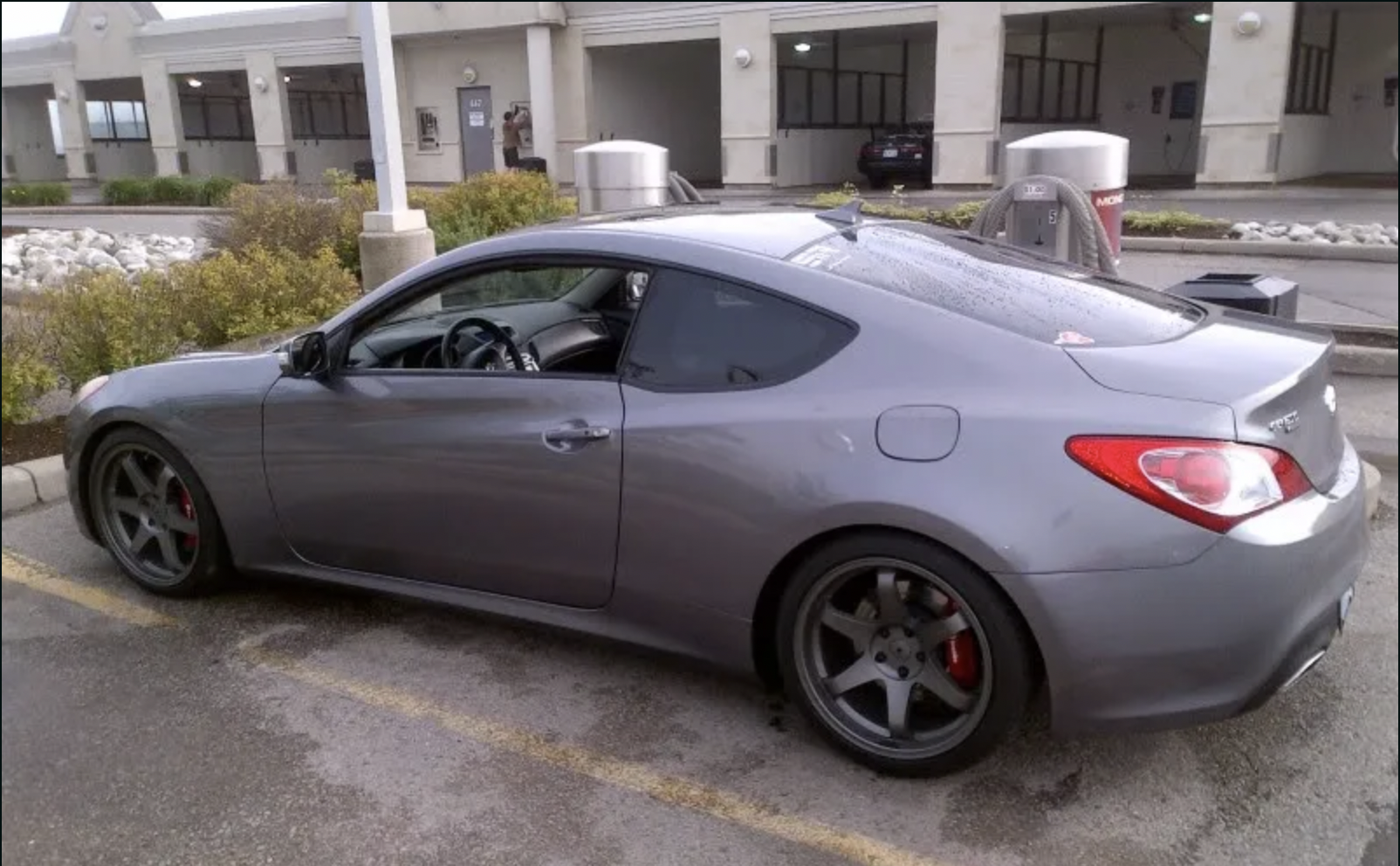 photo 1 Hyundai Genesis Coupe custom wheels   19x8.5, ET , tire size X R19. 19x9.5 ET 