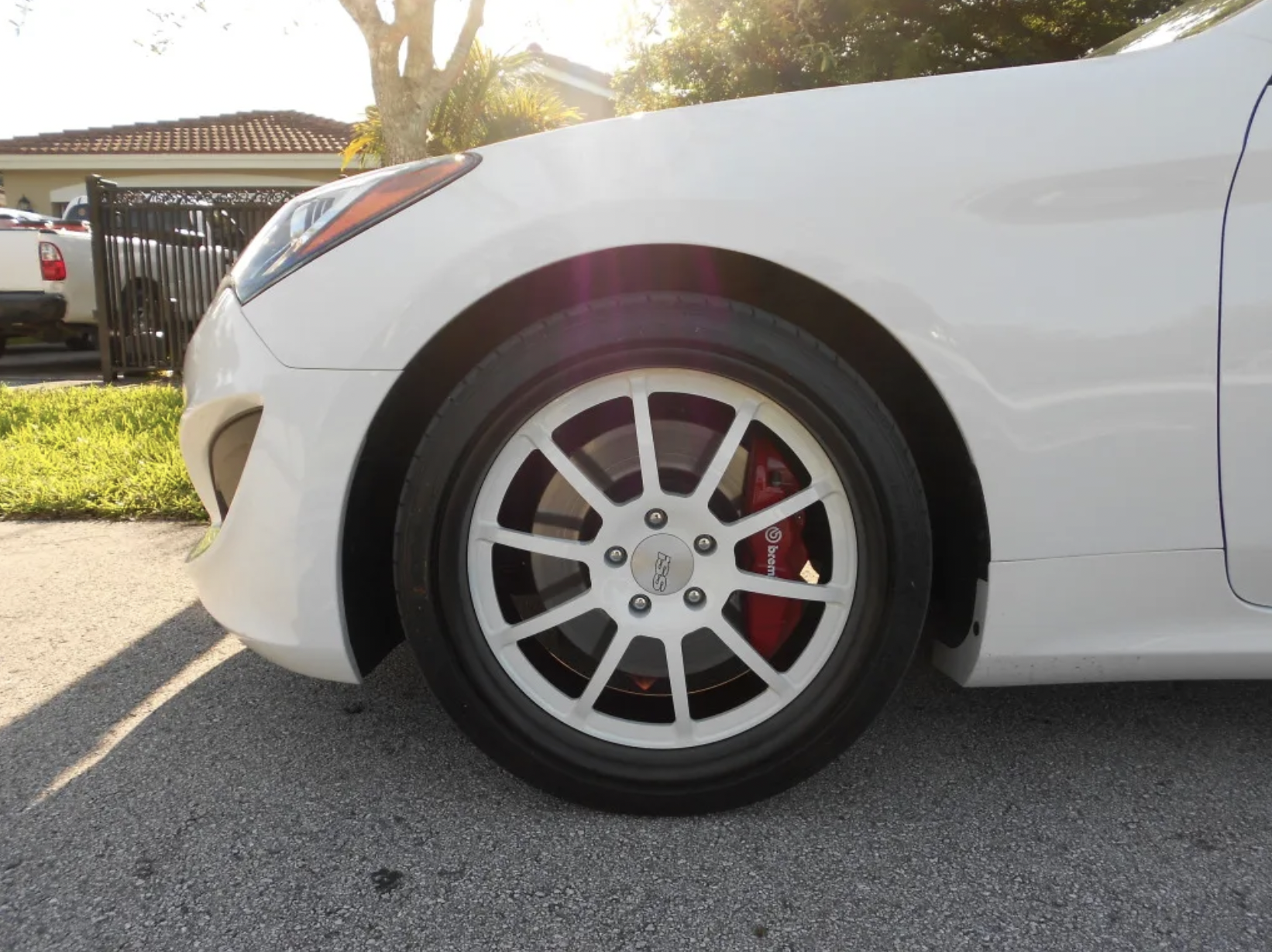 photo 1 Hyundai Genesis Coupe custom wheels  rx10 19x9.0, ET +27, tire size 245/35 R19. 19x10.5 ET+38 285/30 R19