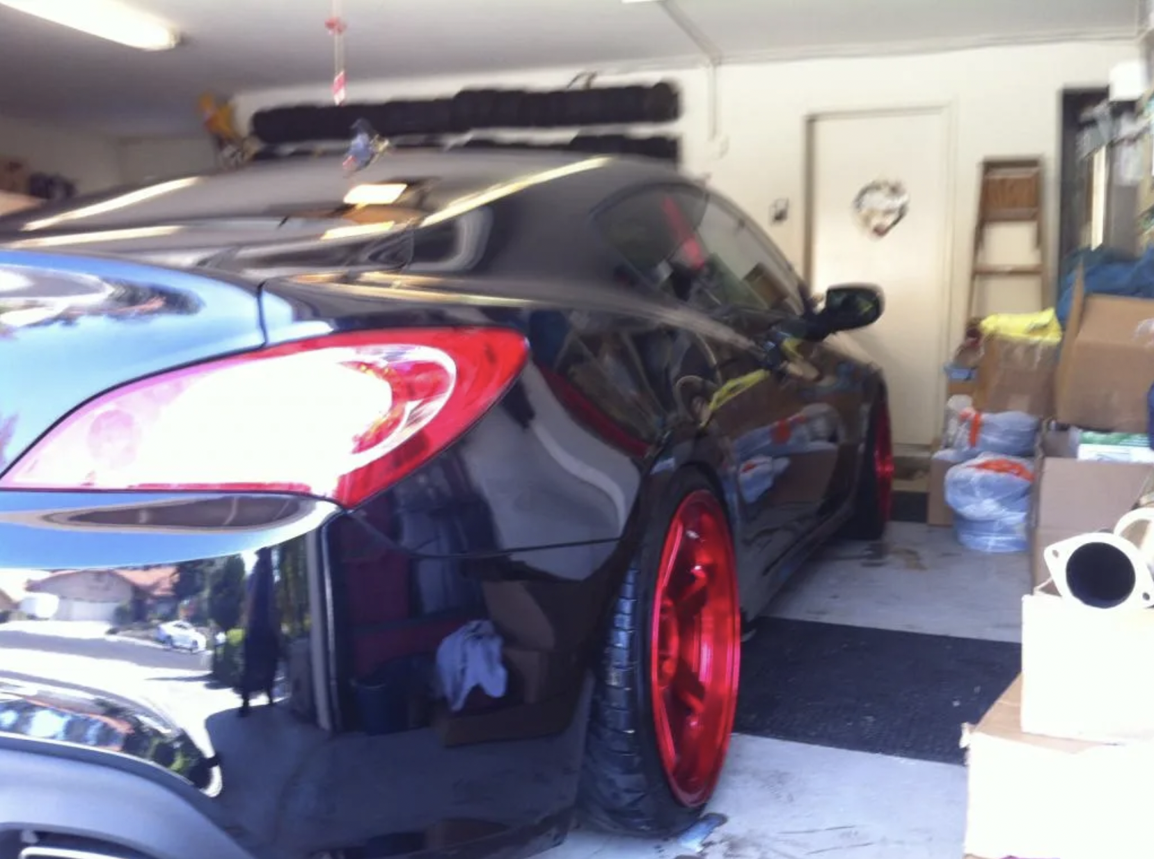 photo 3 Hyundai Genesis Coupe custom wheels   19x9.5, ET +12, tire size 245/35 R19. 19x10.5 ET+12 265/30 R19