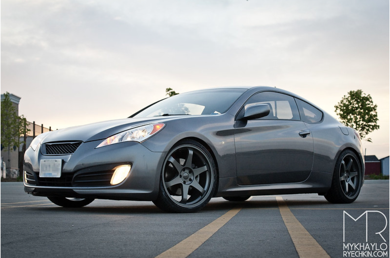 photo 1 Hyundai Genesis Coupe custom wheels   20x8.5, ET +25, tire size X R20. 20x9.5 ET+25 