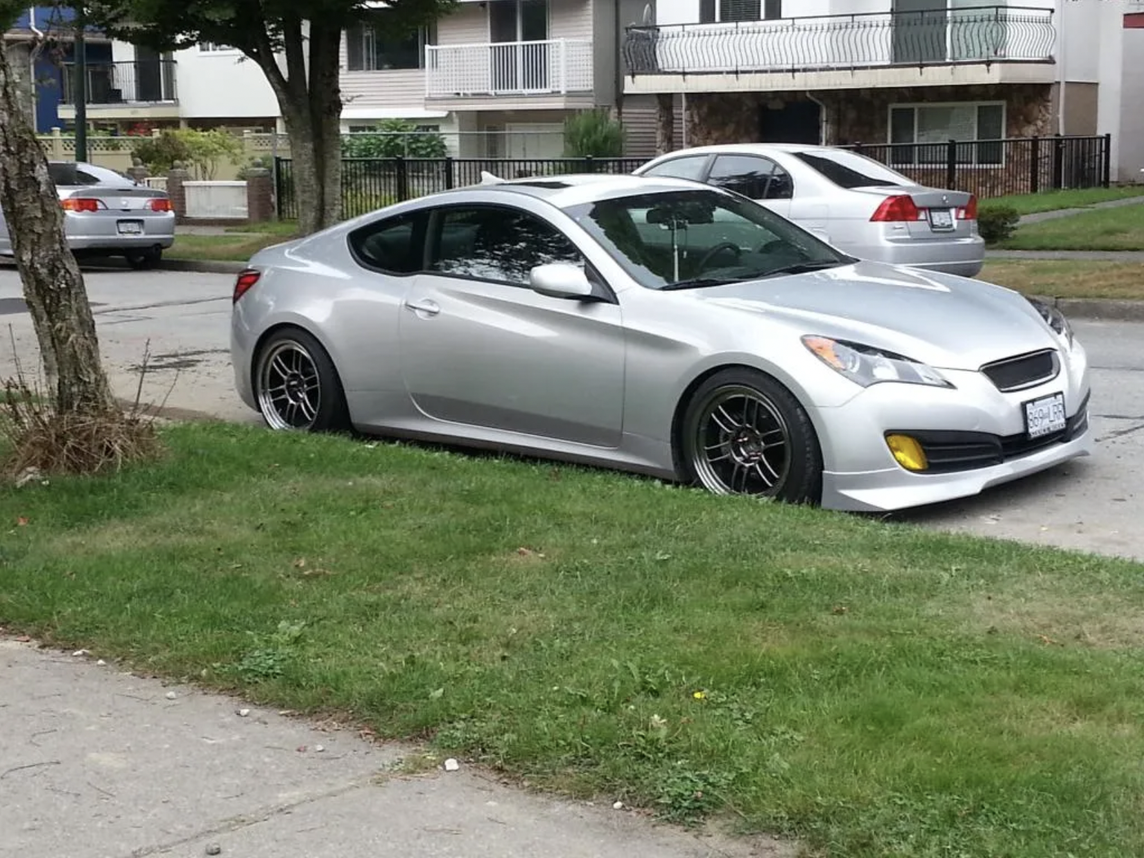 photo 1 Hyundai Genesis Coupe custom wheels   18x9.5, ET +15, tire size 235/40 R18. 18x10.5 ET+15 