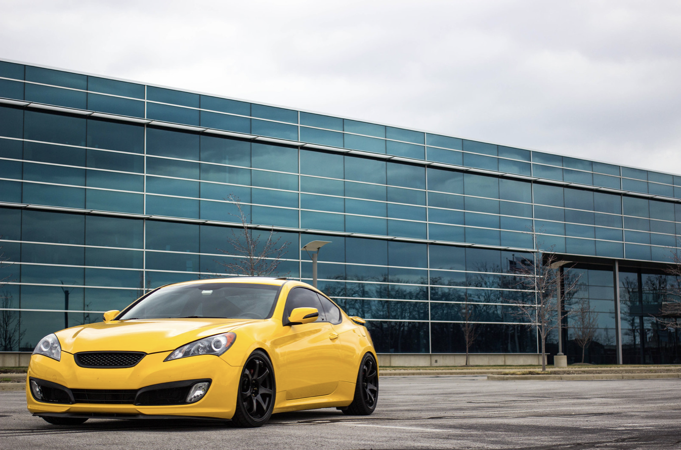 photo 1 Hyundai Genesis Coupe custom wheels   19x9.5, ET +15, tire size 225/35 R19. 19x10.5 ET+20 255/35 R19