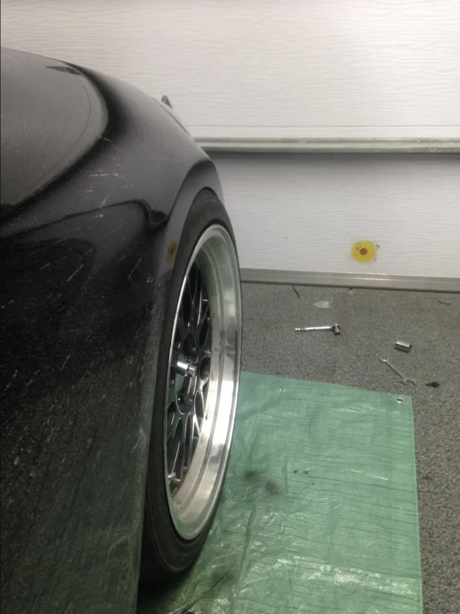 photo 2 Hyundai Genesis Coupe custom wheels   19x10.0, ET +22, tire size 255/35 R19. 19x11.0 ET+25 285/35 R19