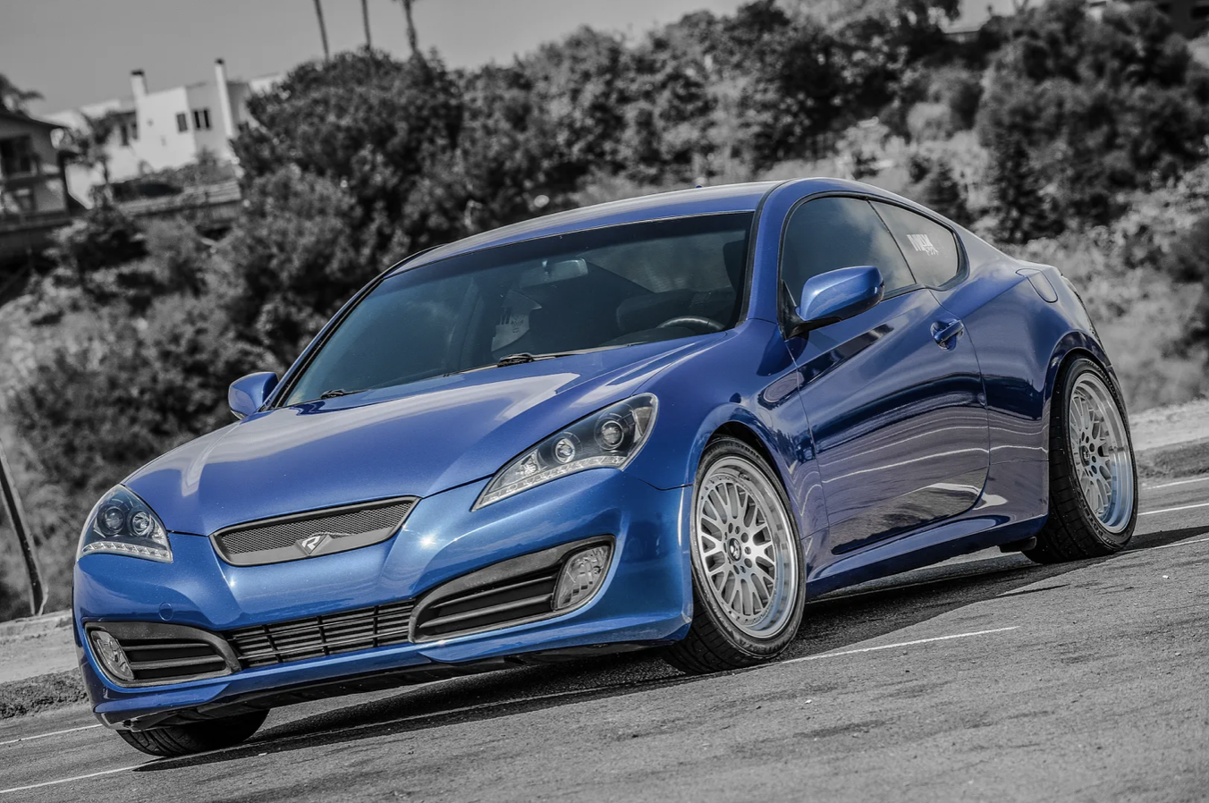 photo 5 Hyundai Genesis Coupe custom wheels   18x8.5, ET +20, tire size 235/40 R18. 18x9.5 ET+15 265/35 R18
