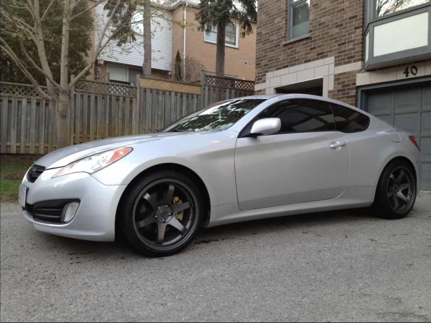 photo 4 Hyundai Genesis Coupe custom wheels   19x9.5, ET , tire size 245/35 R19. 19x10.5 ET 275/35 R19